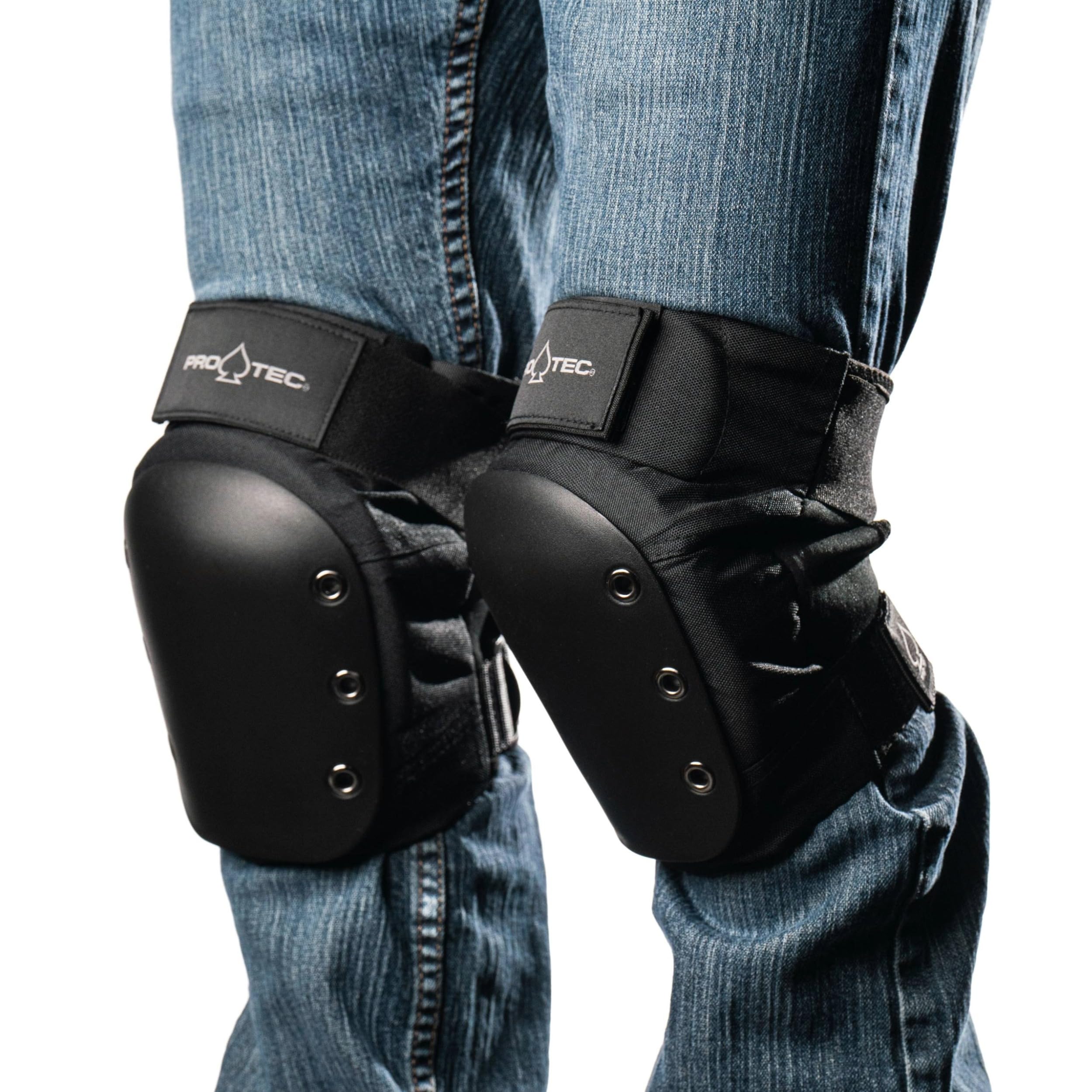 Pro Tec Street 3 Pack Open Back Pad Set Adult Black XL