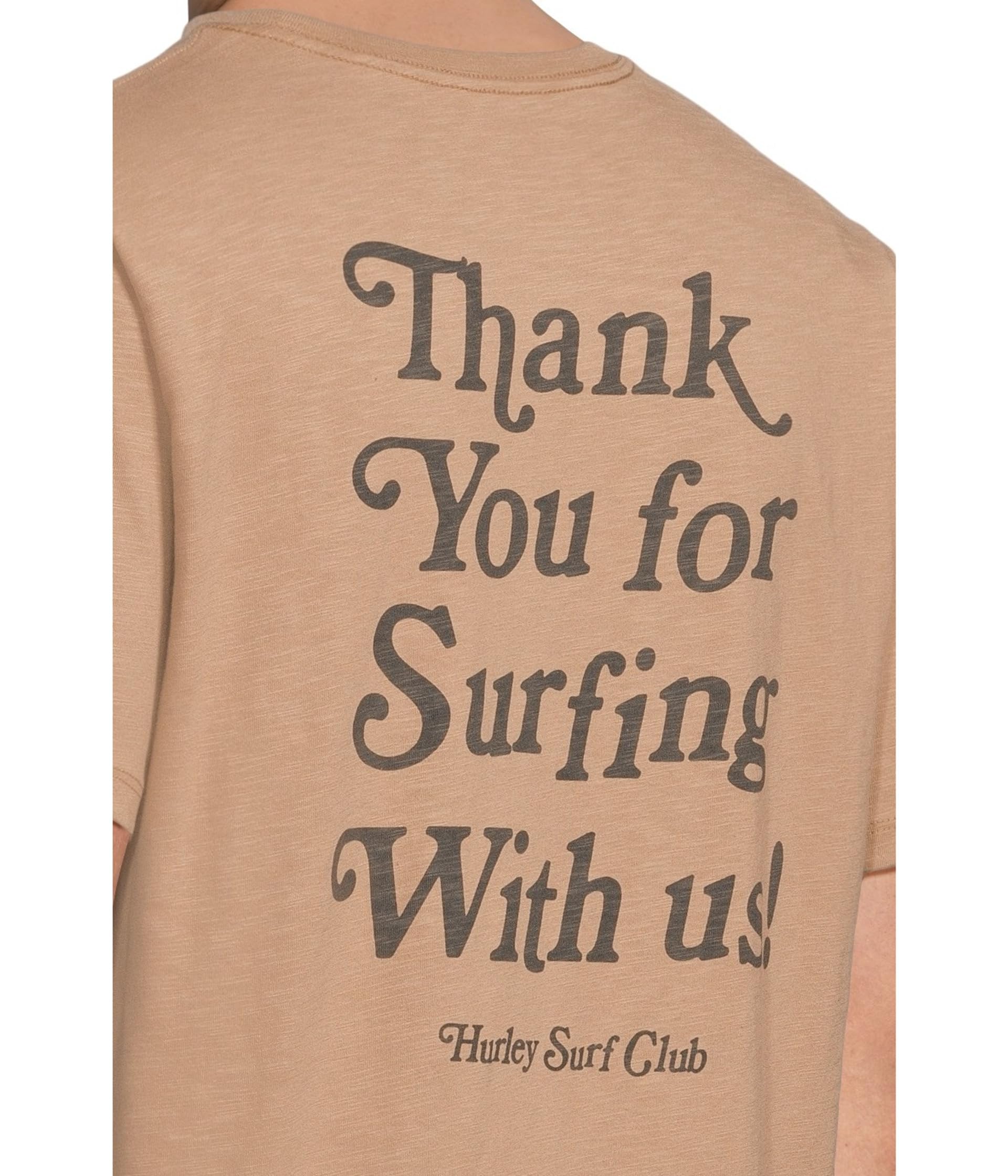 Hurley Thank You Slub SS Tee 203-Bristlecone L