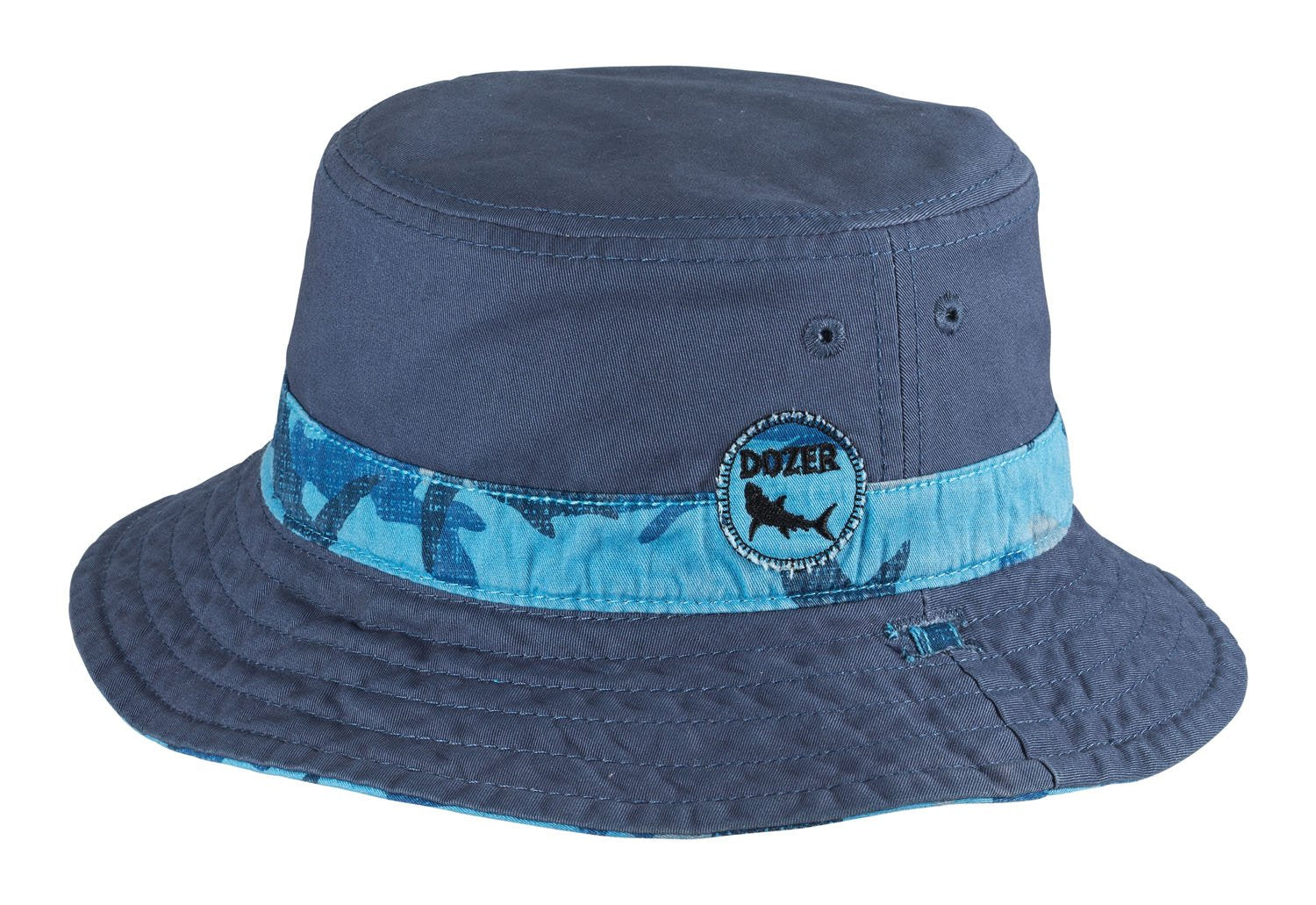 Dozer Boys Bucket Hat Reef Blue 5+