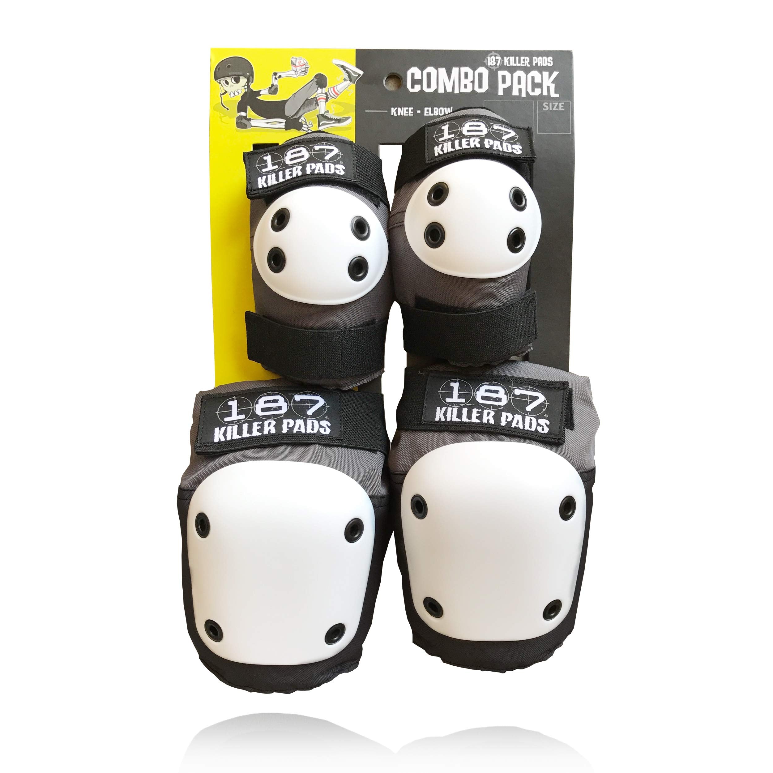 187 Combo Pack Pads Grey XS