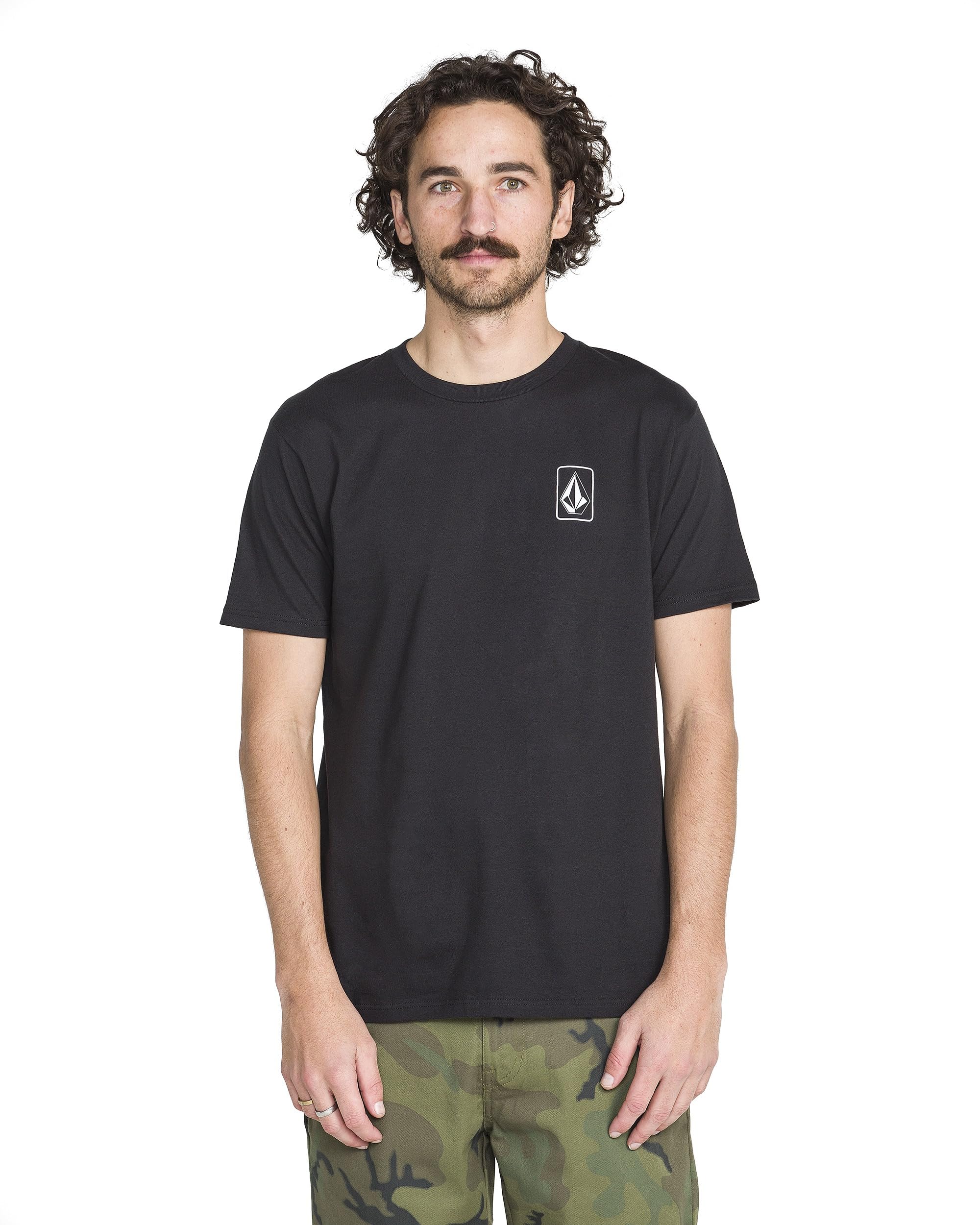 VOLCOM SHMOOT SST DKY7-DARK YELLOW S