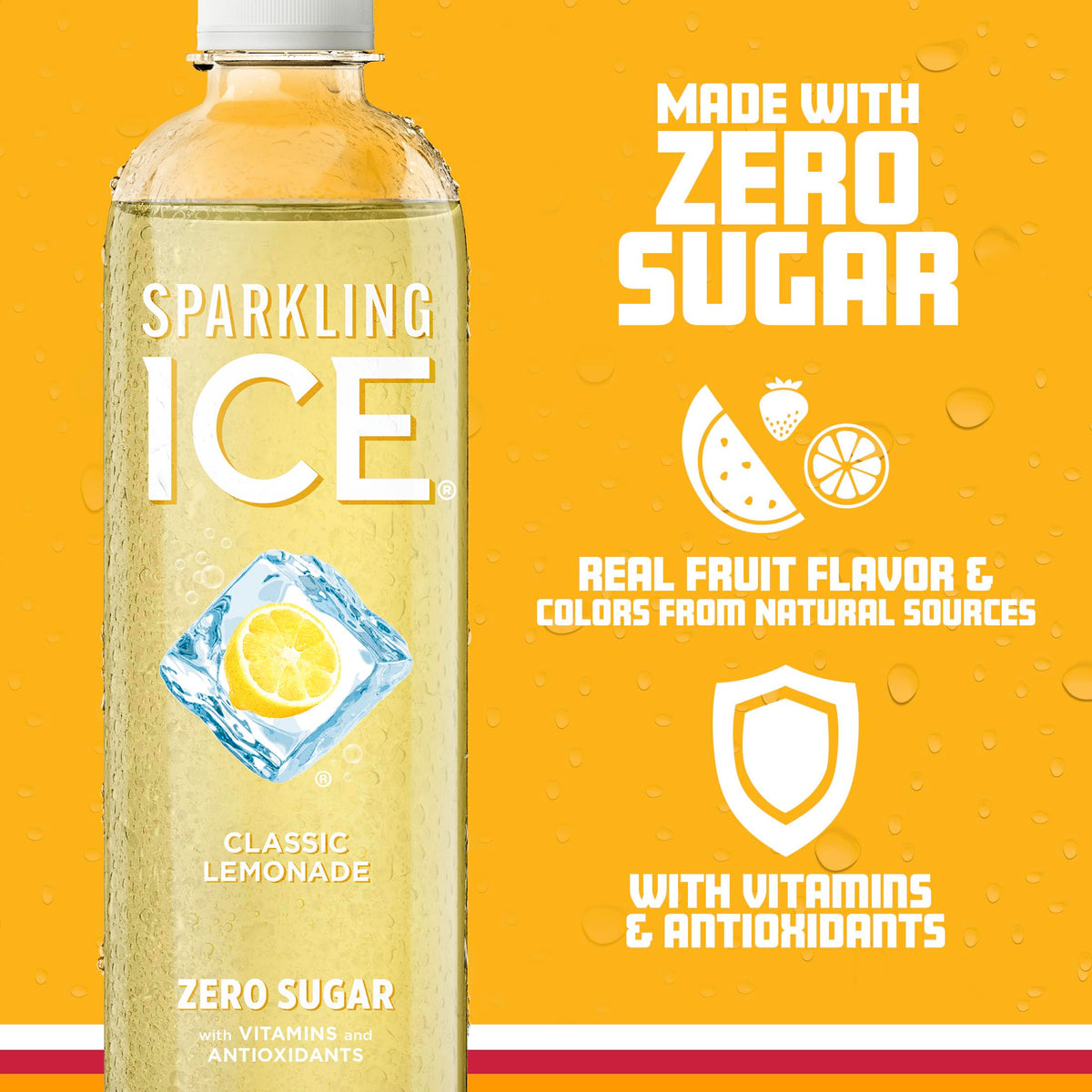 Sparkling Ice Water Lemonade 17 FL OZ