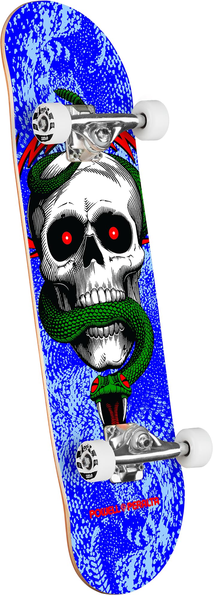 Powell Peralta Skull & Snake Birch Complete Skateboard Blue 8.25