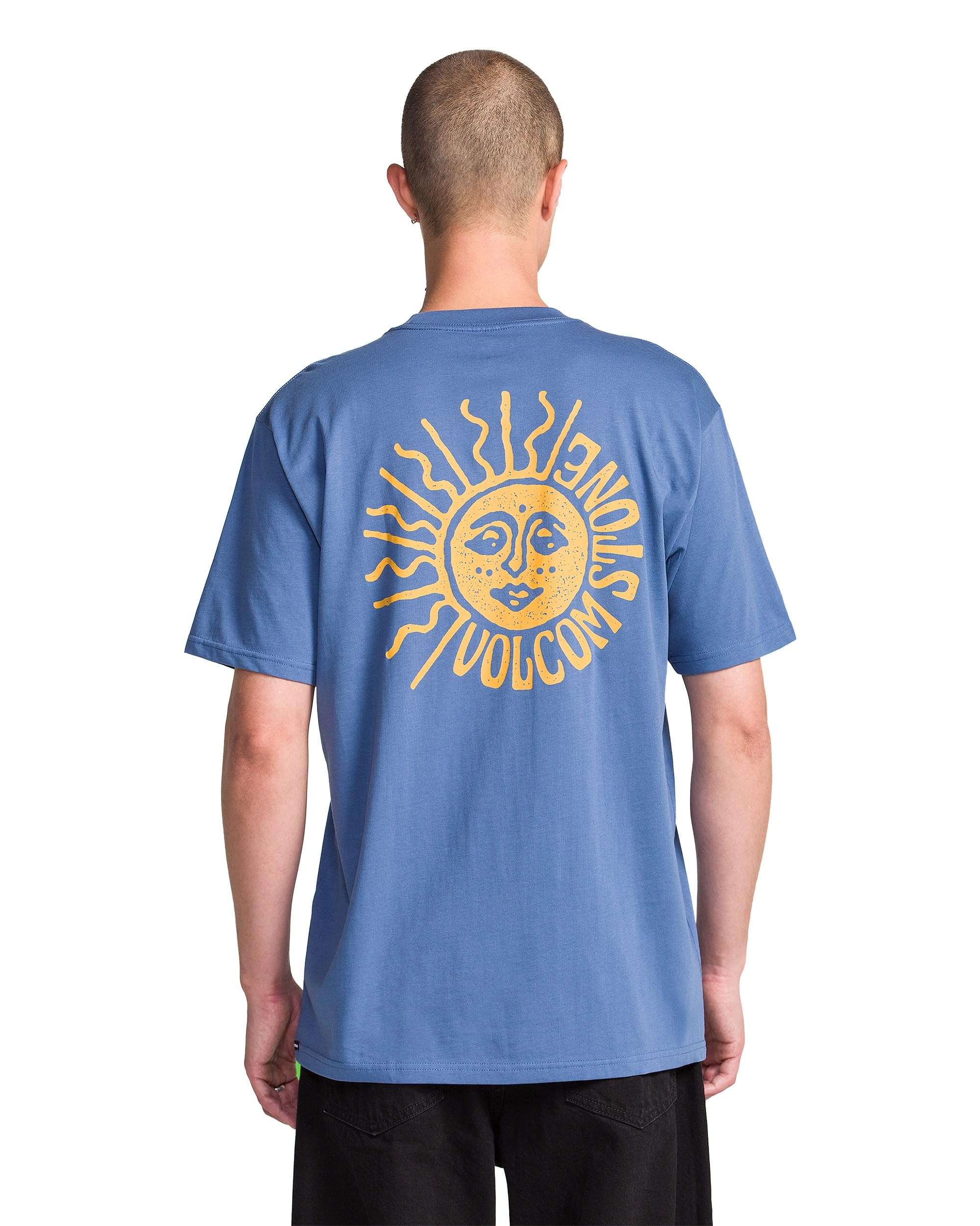 VOLCOM MAZATLAN SS TEE B07-BLUEBERRY M