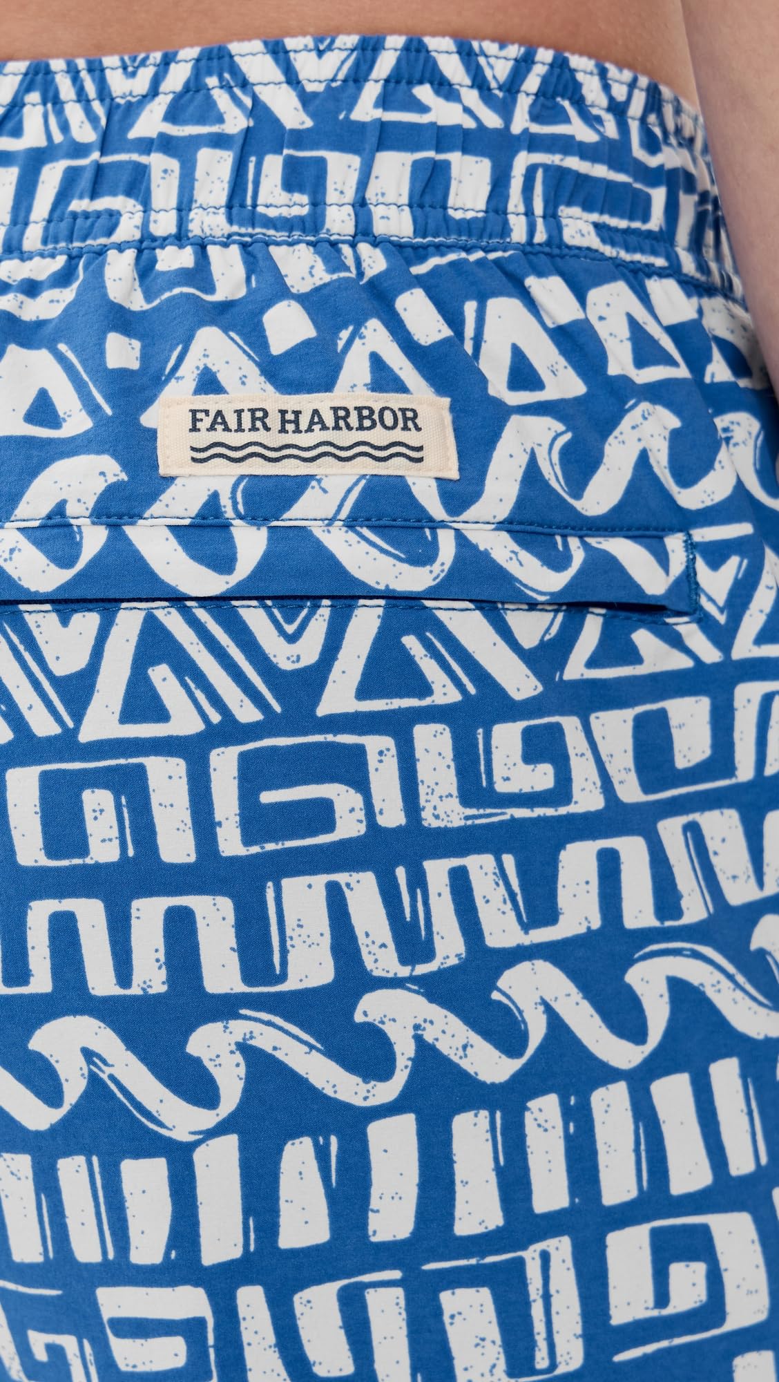 Fair Harbor The Bungalow Trunk 462-Blue Water Waves S
