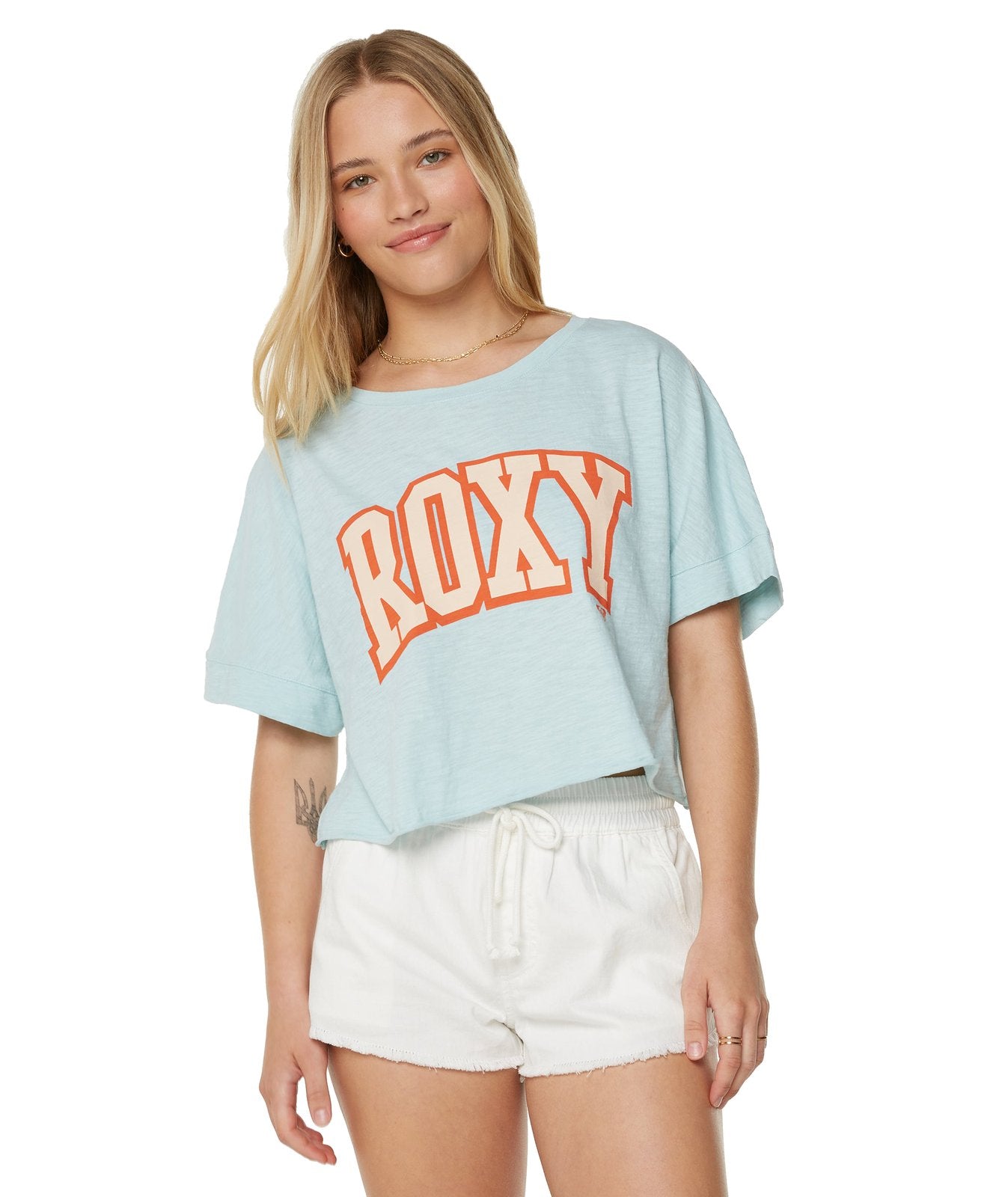 Roxy College SS Tee BST L