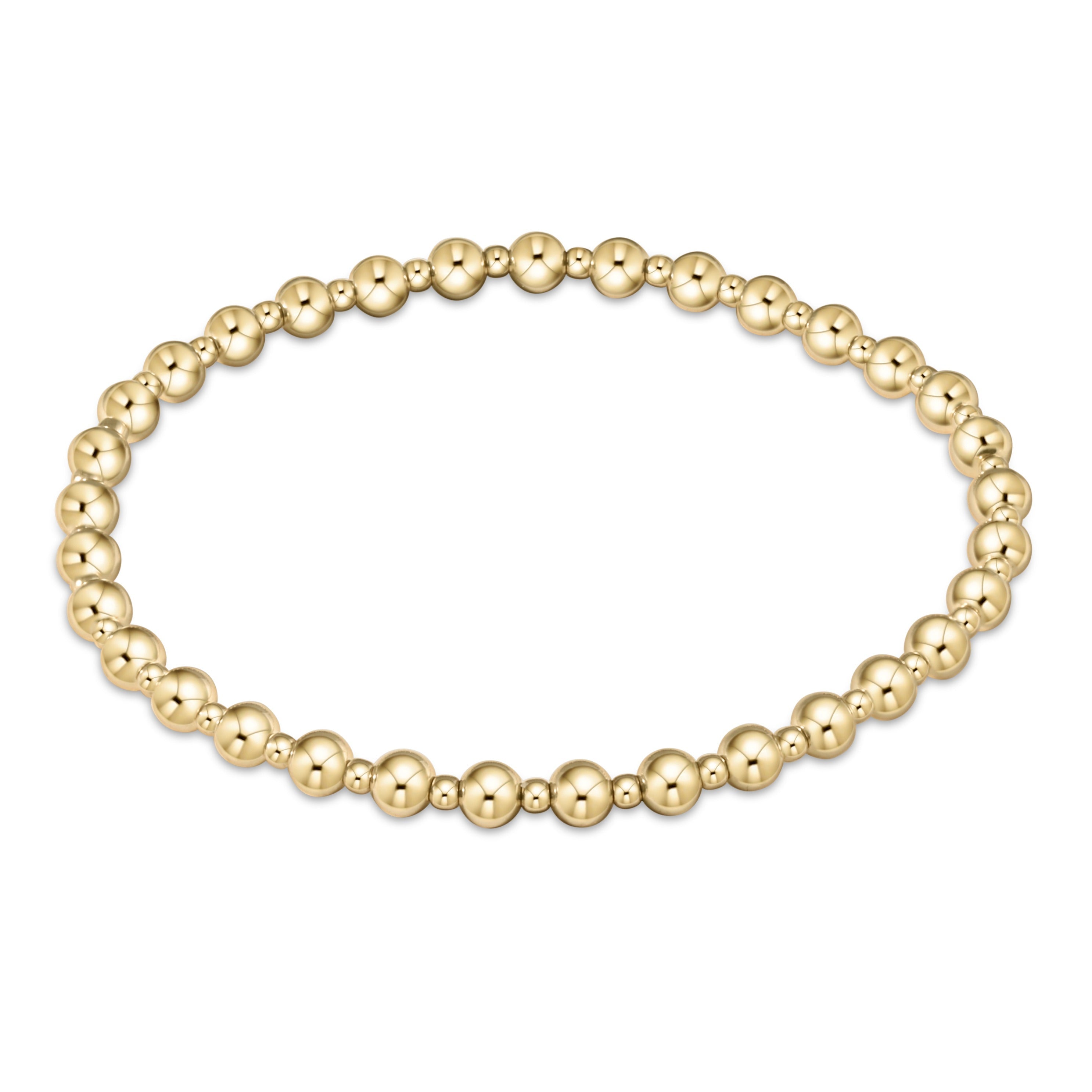 Enewton Gold Special Bracelet Grateful 4mm