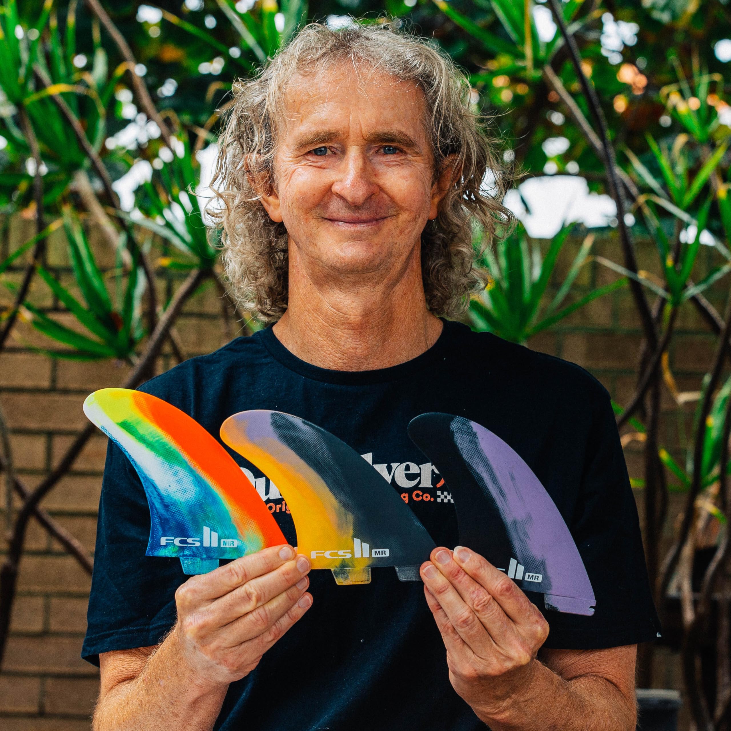 FCS 2 Mark Richards PC Tri Fin Set Sunset Swirl XL
