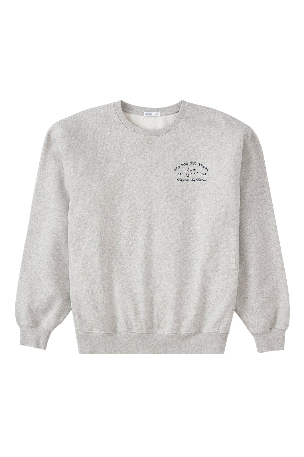 KATIN BREACH CREWNECK HEATHER GRAY(HTGR) XL