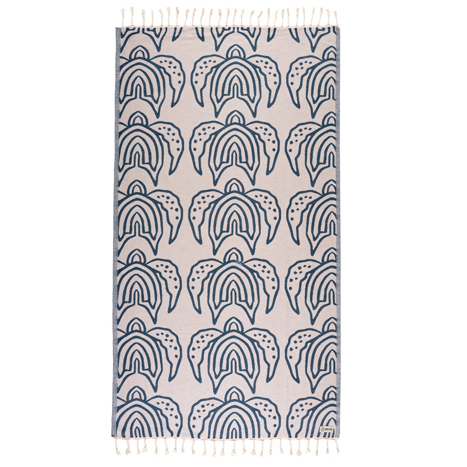 Sand Cloud Turkish Beach Towel TurtleIsland DustyPink Regular