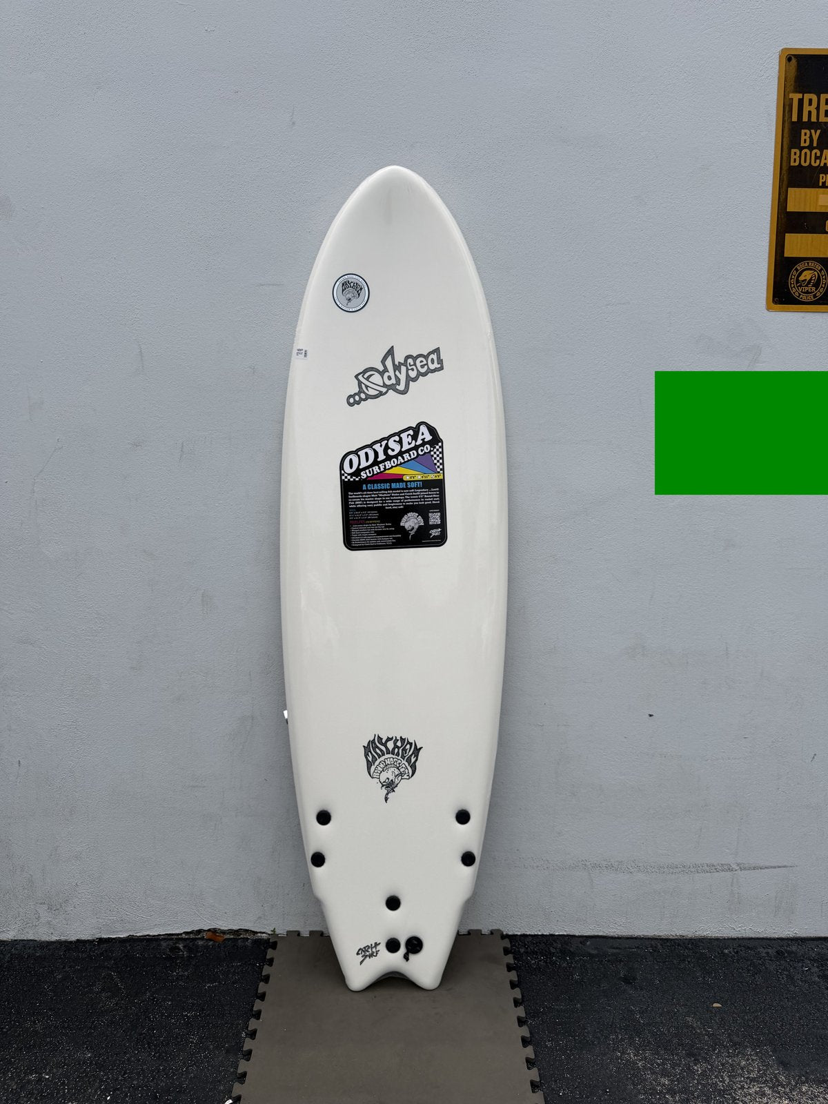 Odysea X Lost RNF White25 6ft5in