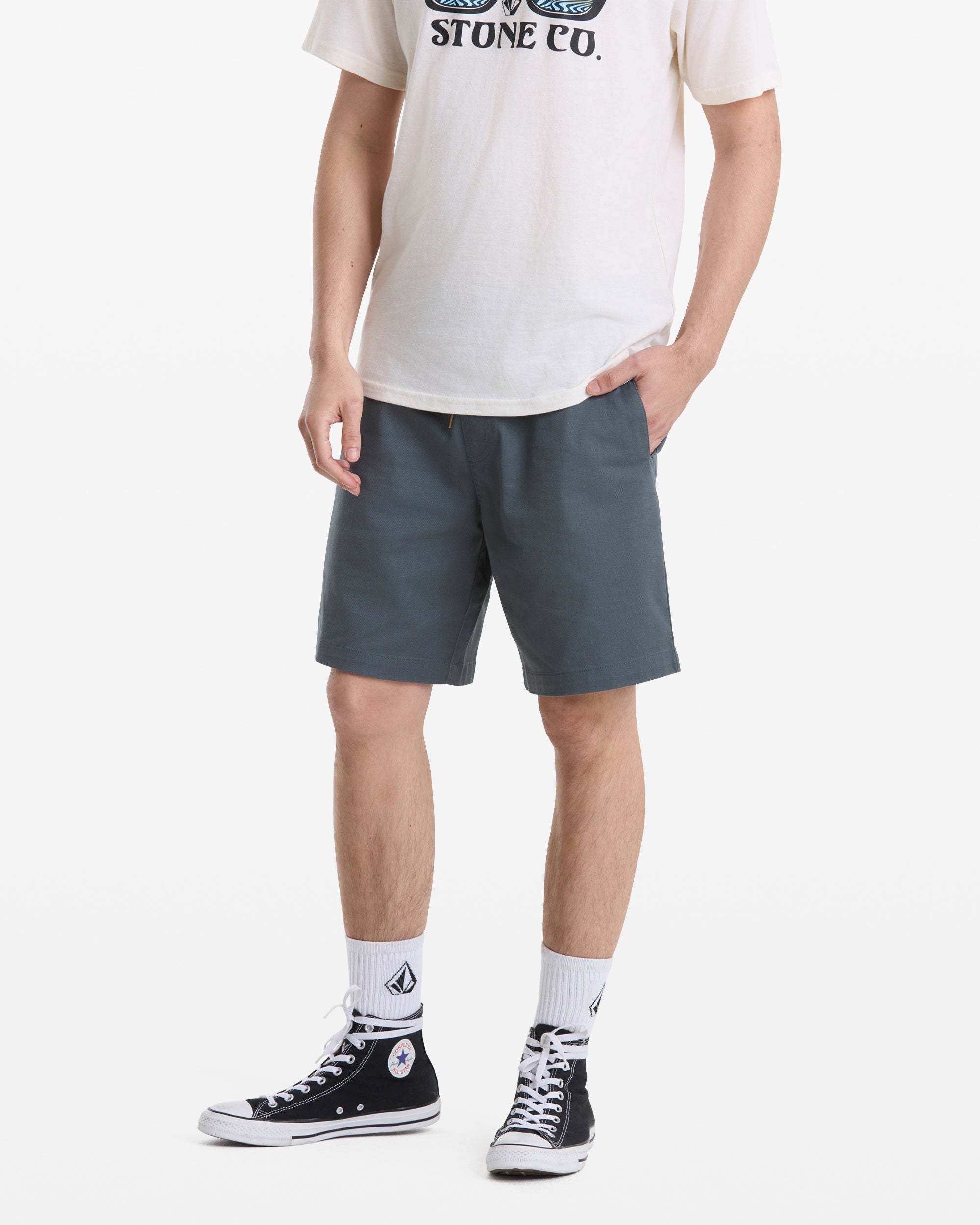 VOLCOM FRICKIN EW SHORT 19 DST-Dark Slate XL