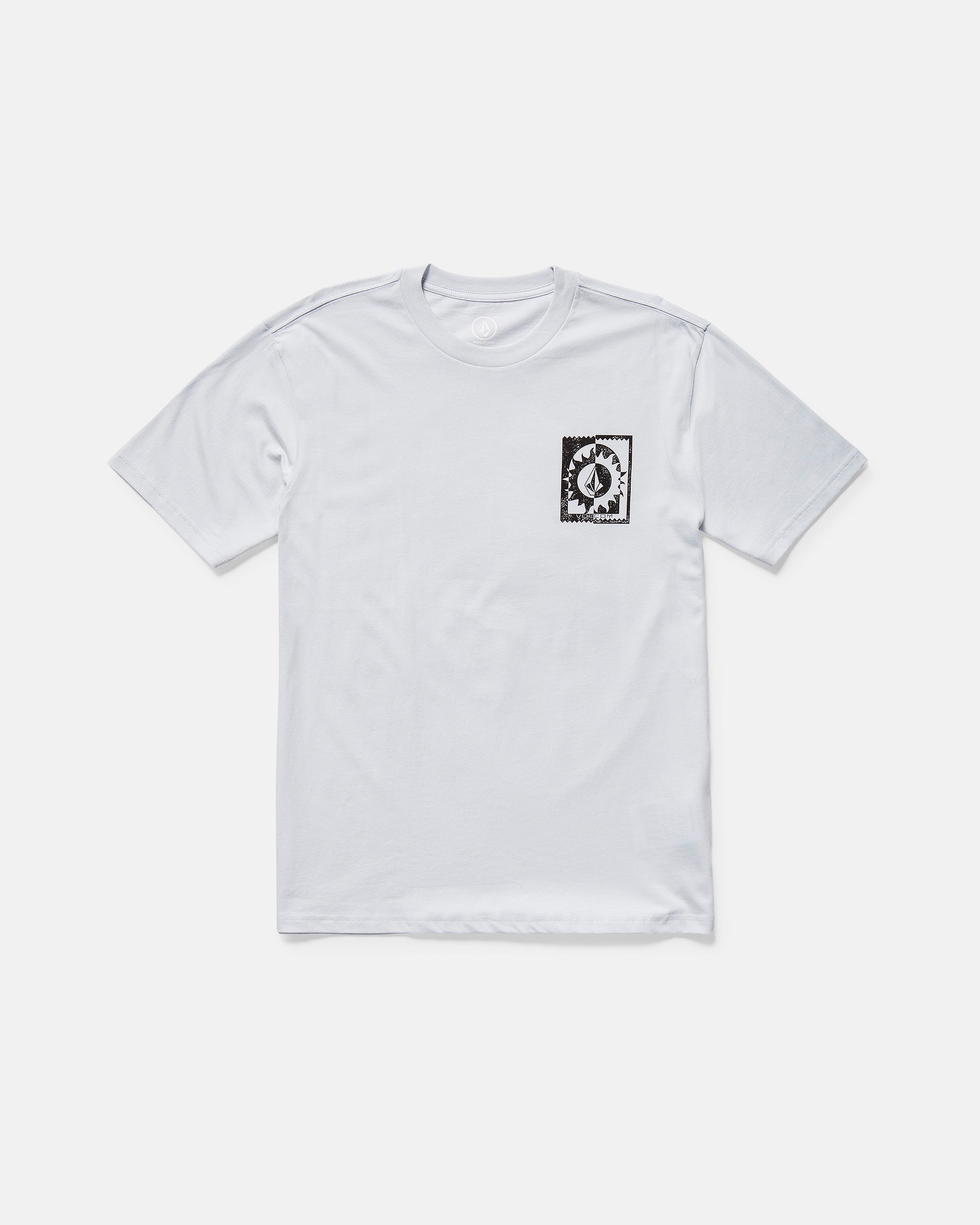 Volcom BURNER SS TEE Shirt Light Blue Acid XXL