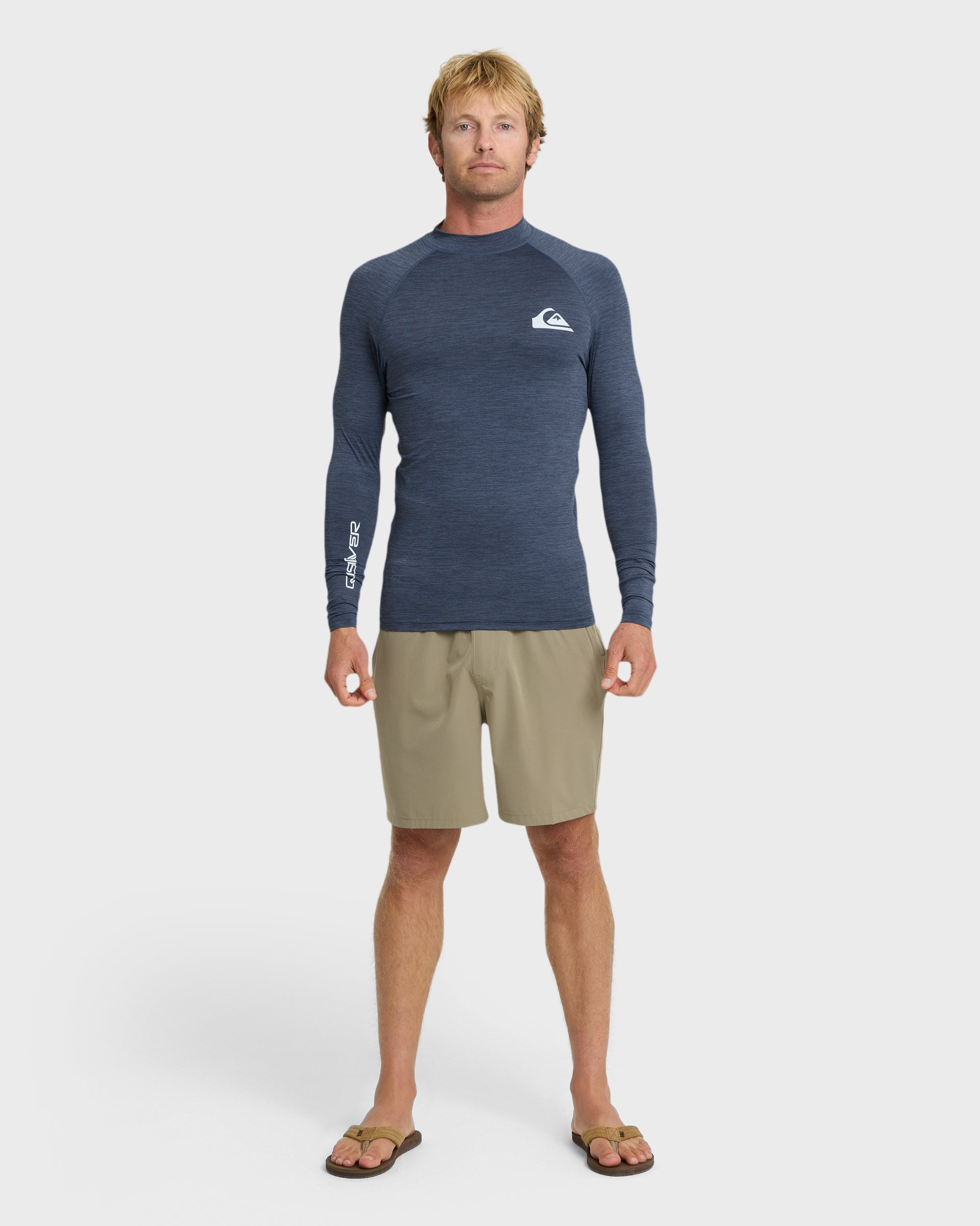 Quiksilver Everyday UPF 50 LS Surf Tee BYLH S