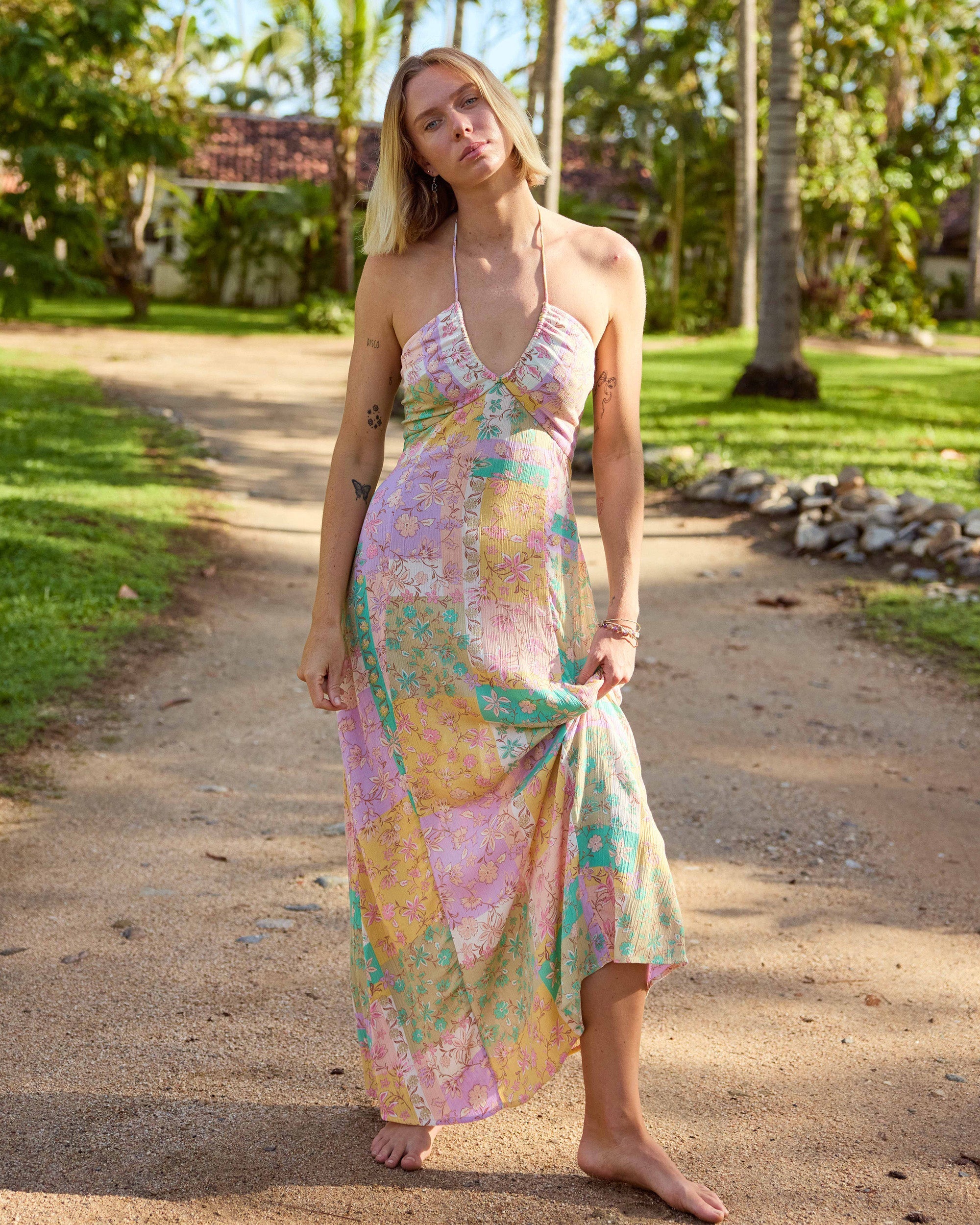 Billabong ONE DAY MAXI DRS Dress Vintage Violet L