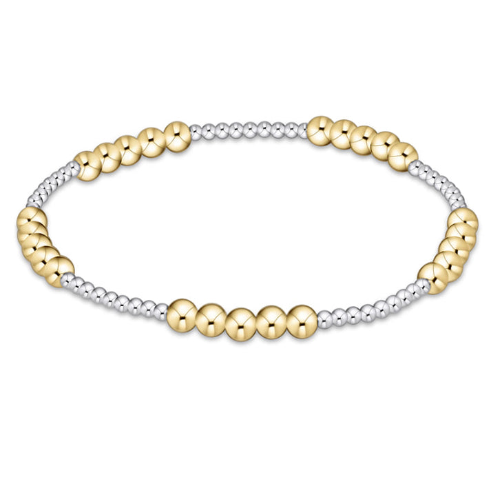 Enewton Mixed Metal Bracelet Blissful 4mm