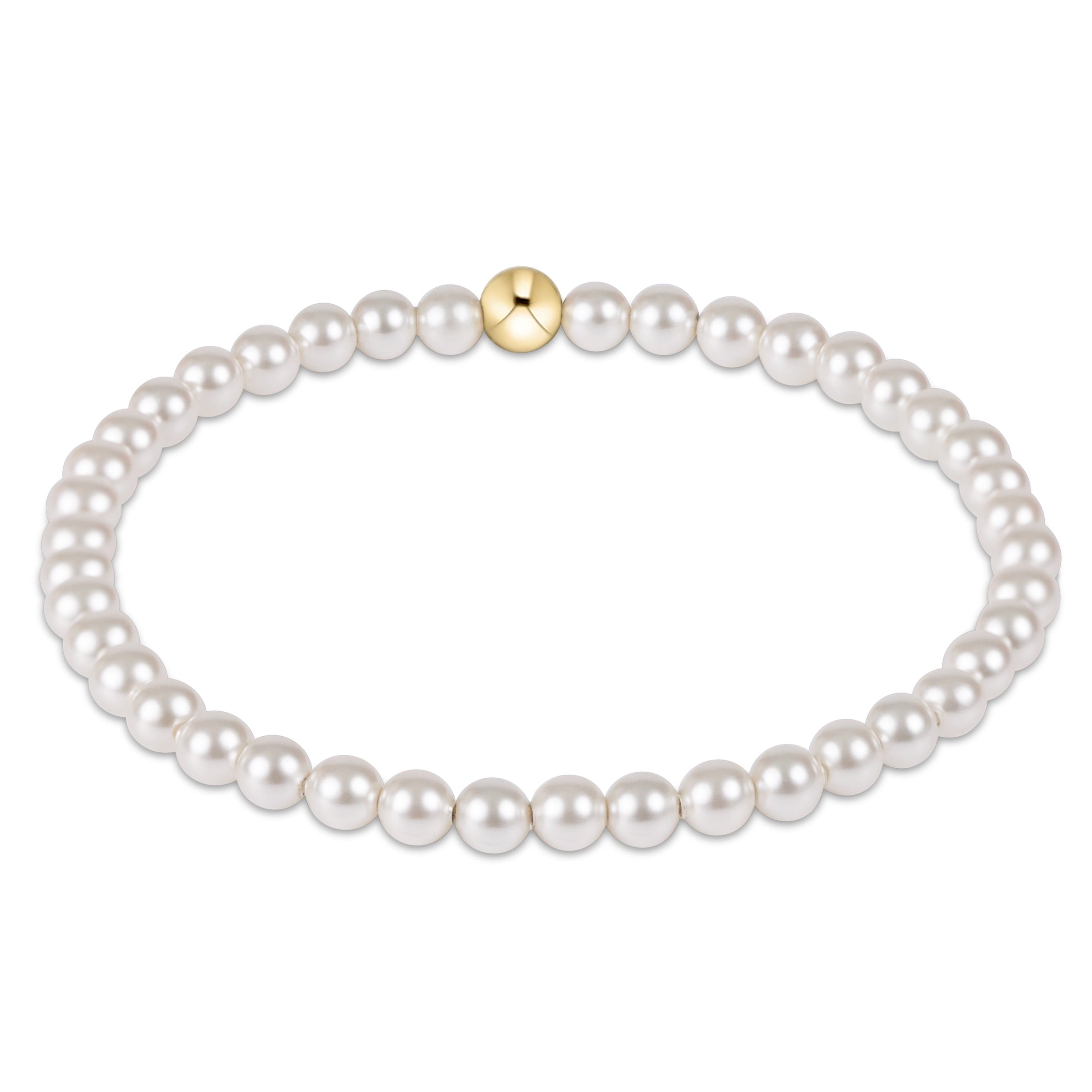 Enewton Classic Pearl Beaded Bracelet . 4mm