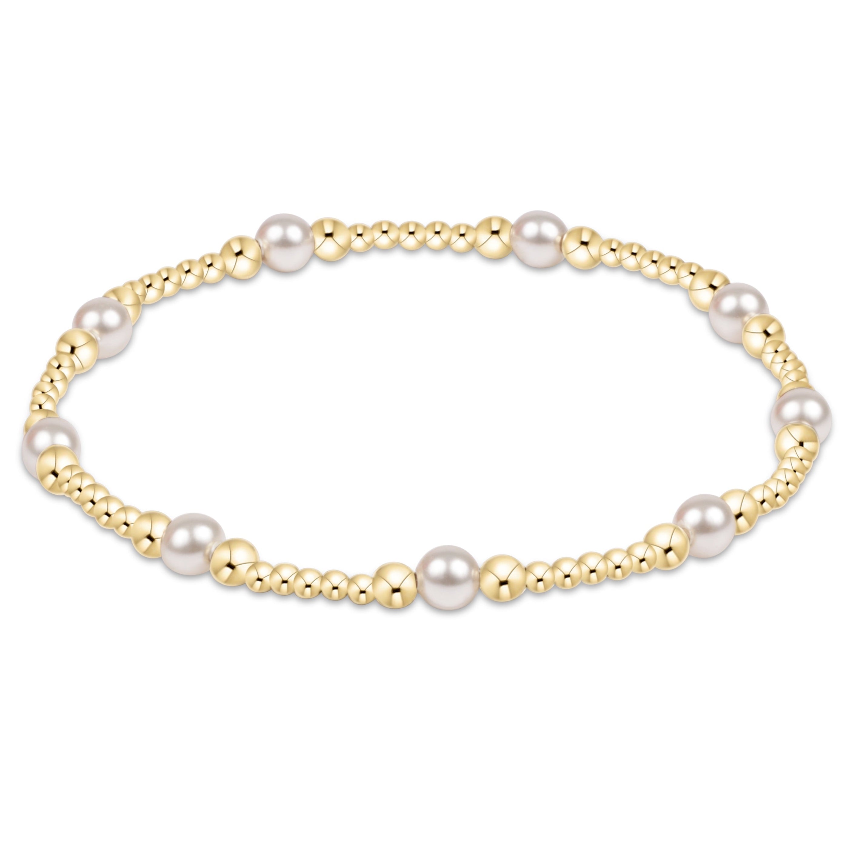 Enewton Gold Special Bracelet PurposePearl 4mm