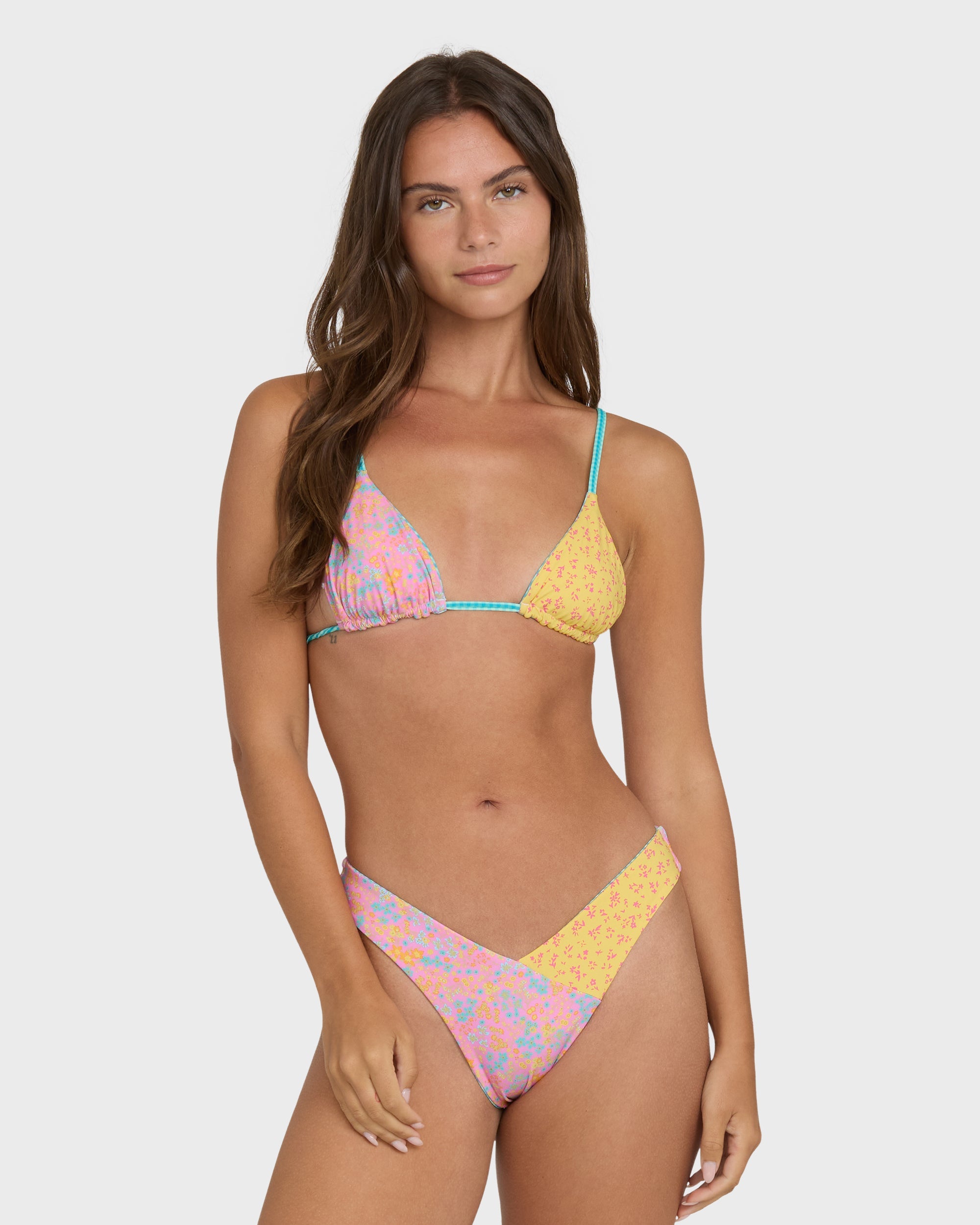 Billabong BABE ALERT REV MINI SLIDE TRI Top Agave L