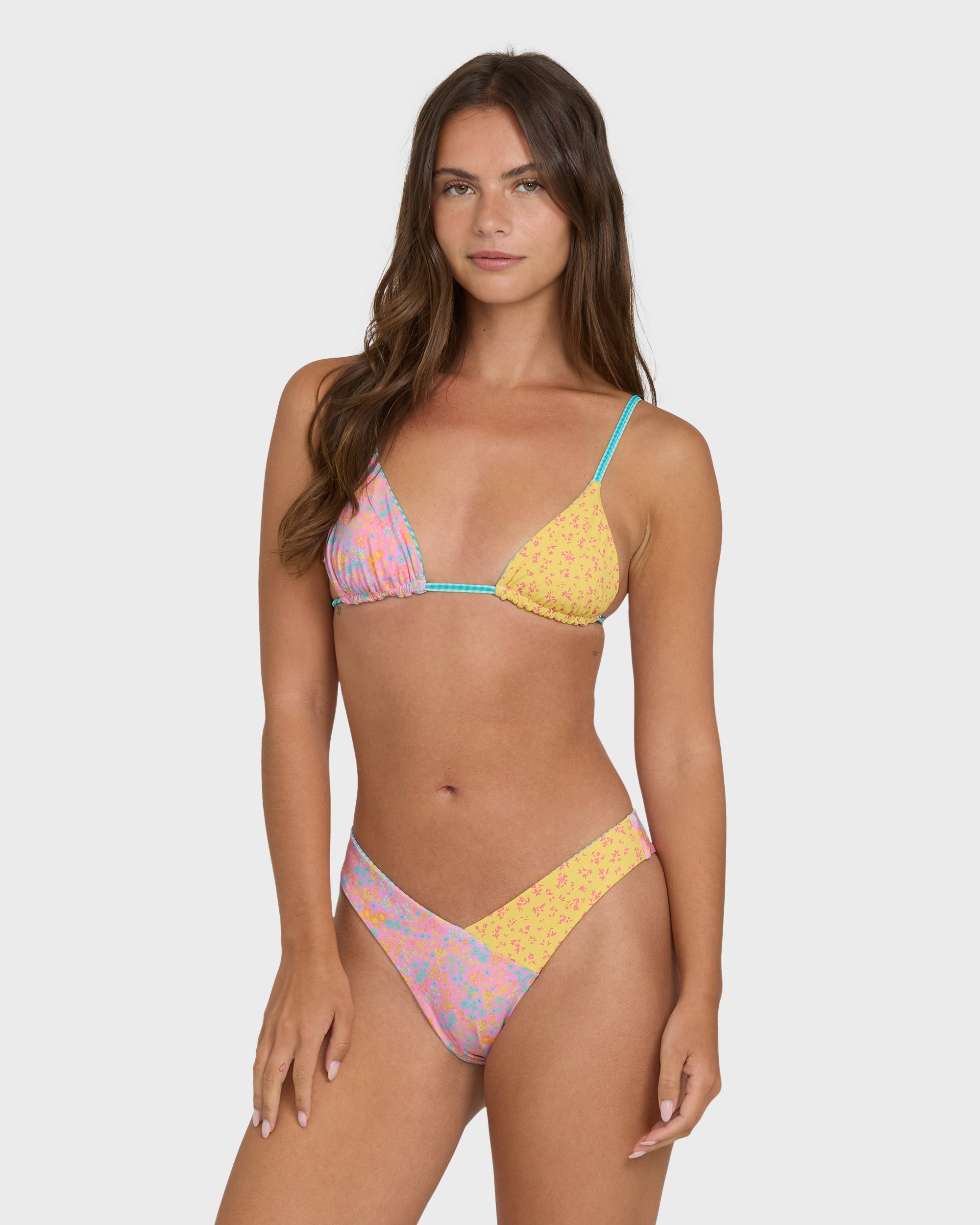 Billabong BABE ALERT REV MINI SLIDE TRI Top Agave L