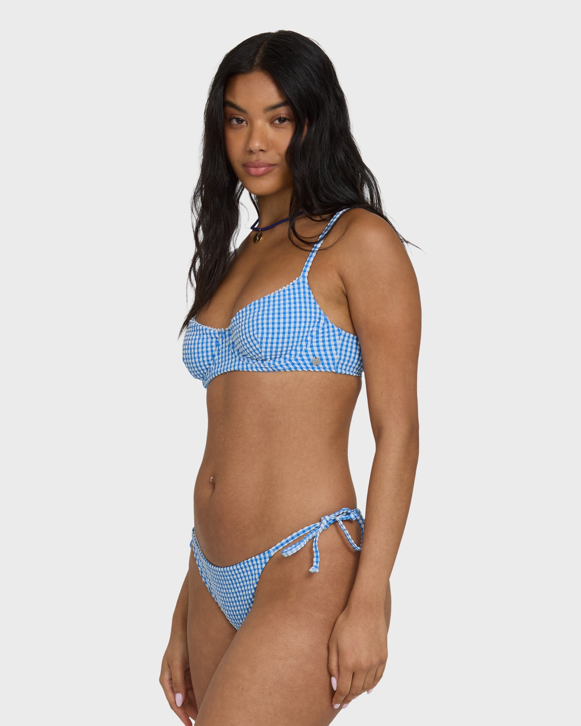 Billabong MINI WAVE CHECK HELENA UWIRE / Top True Blue M