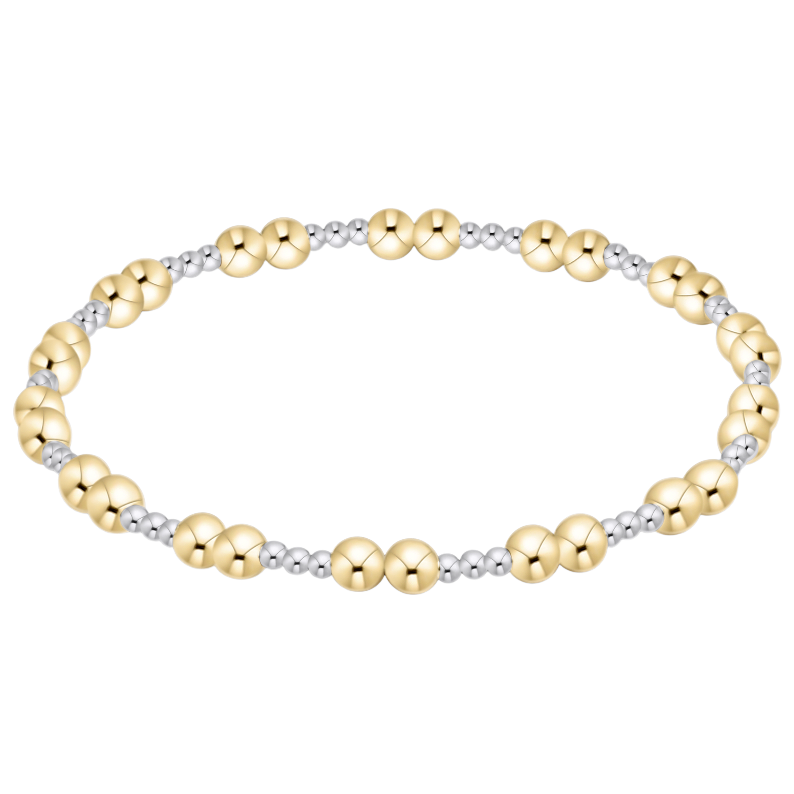 Enewton Mixed Metal Bracelet Together 4mm