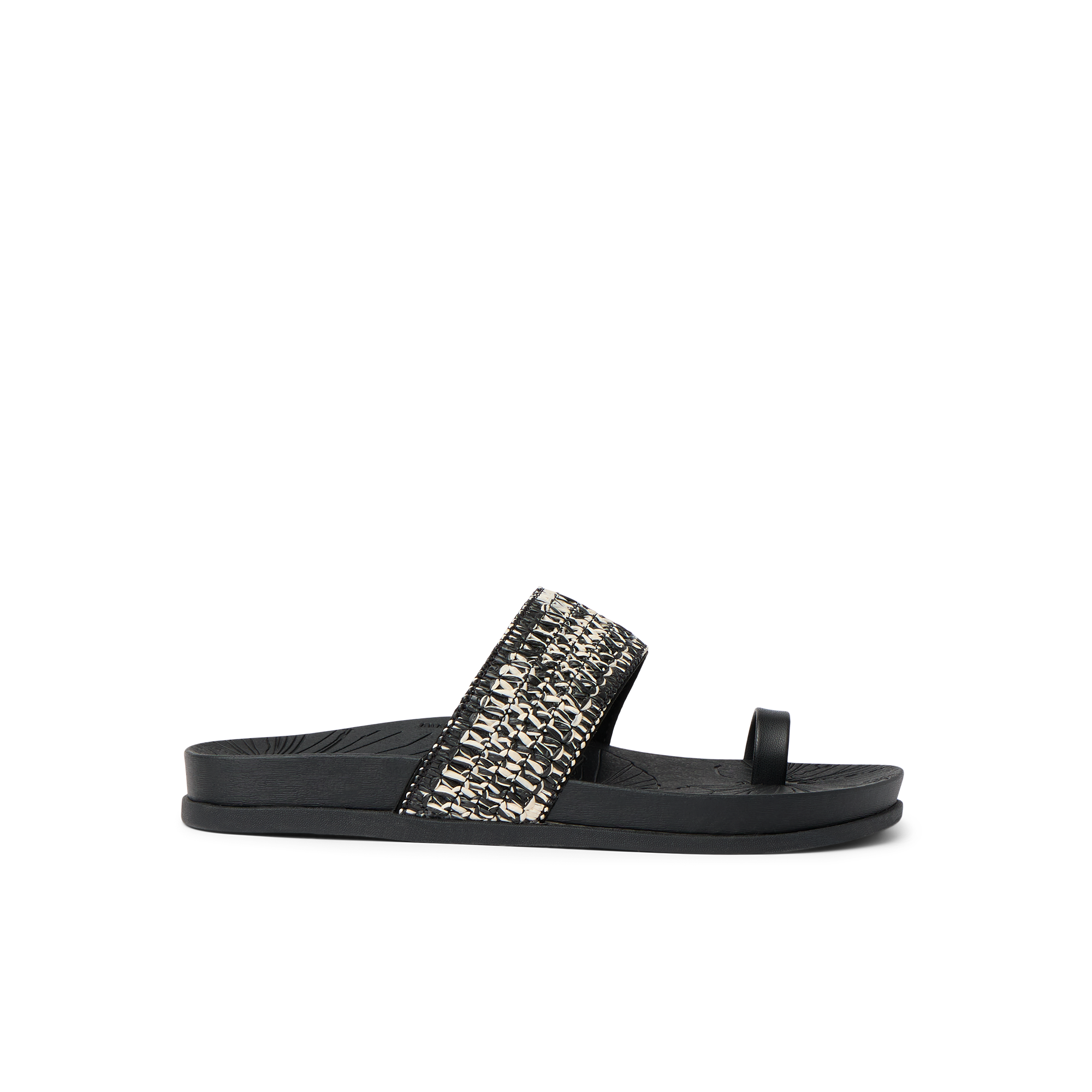 Reef Flora Cruz Womens Sandal Black Floral 10