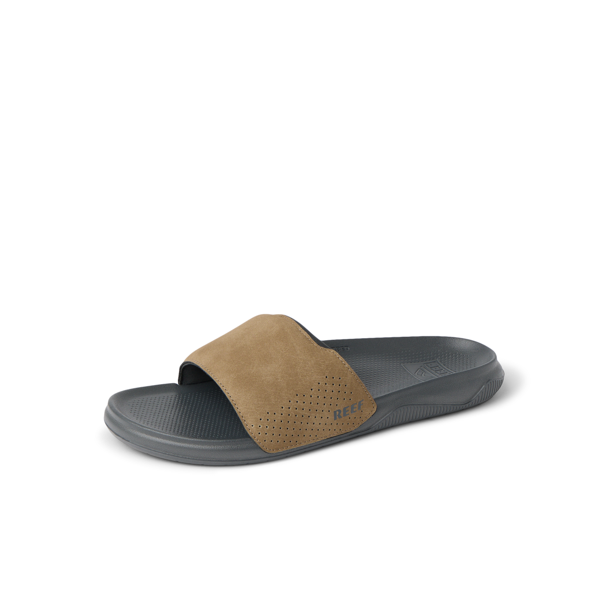 Reef Tailslide Mens Sandal Grey-Tan 10