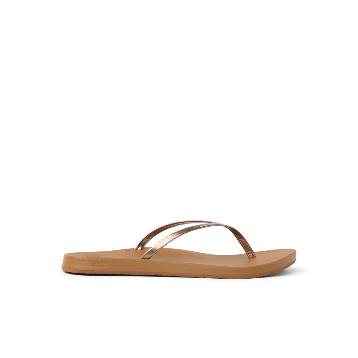 Reef Cushion Slim Womens Sandal Bronze-Brown 8
