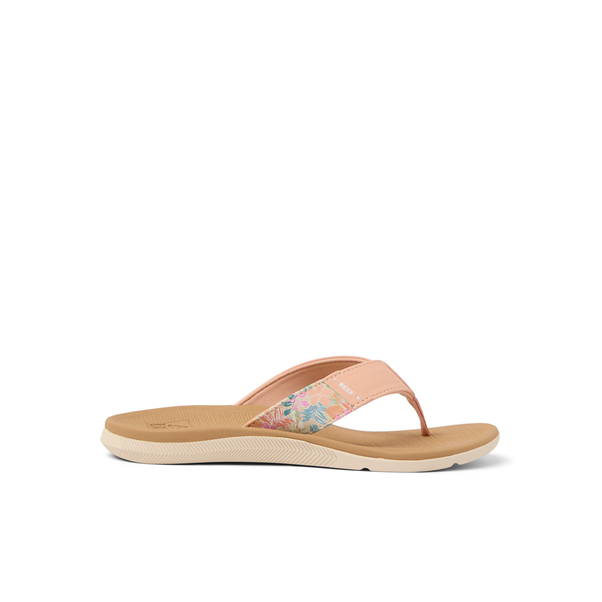 Reef Santa Ana Womens Sandal Peach-Tan 8