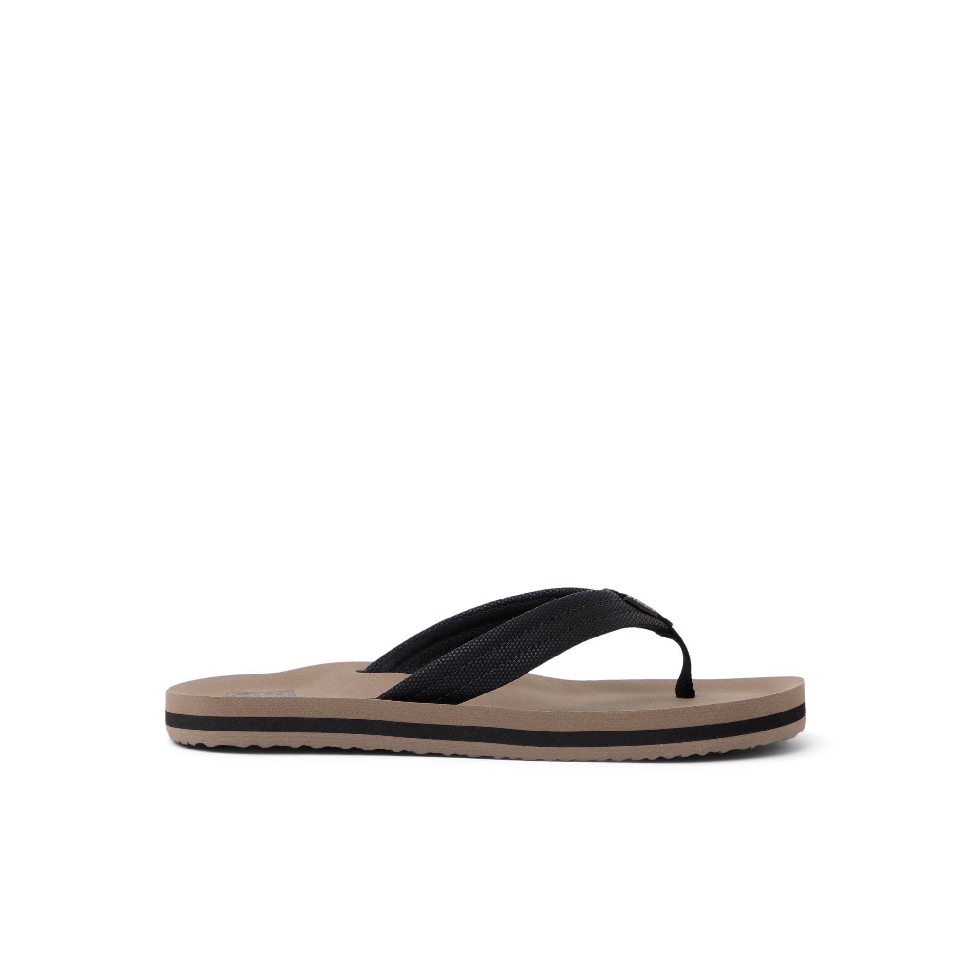 Reef Ahi Boys Sandal Black-Tan 5 Y