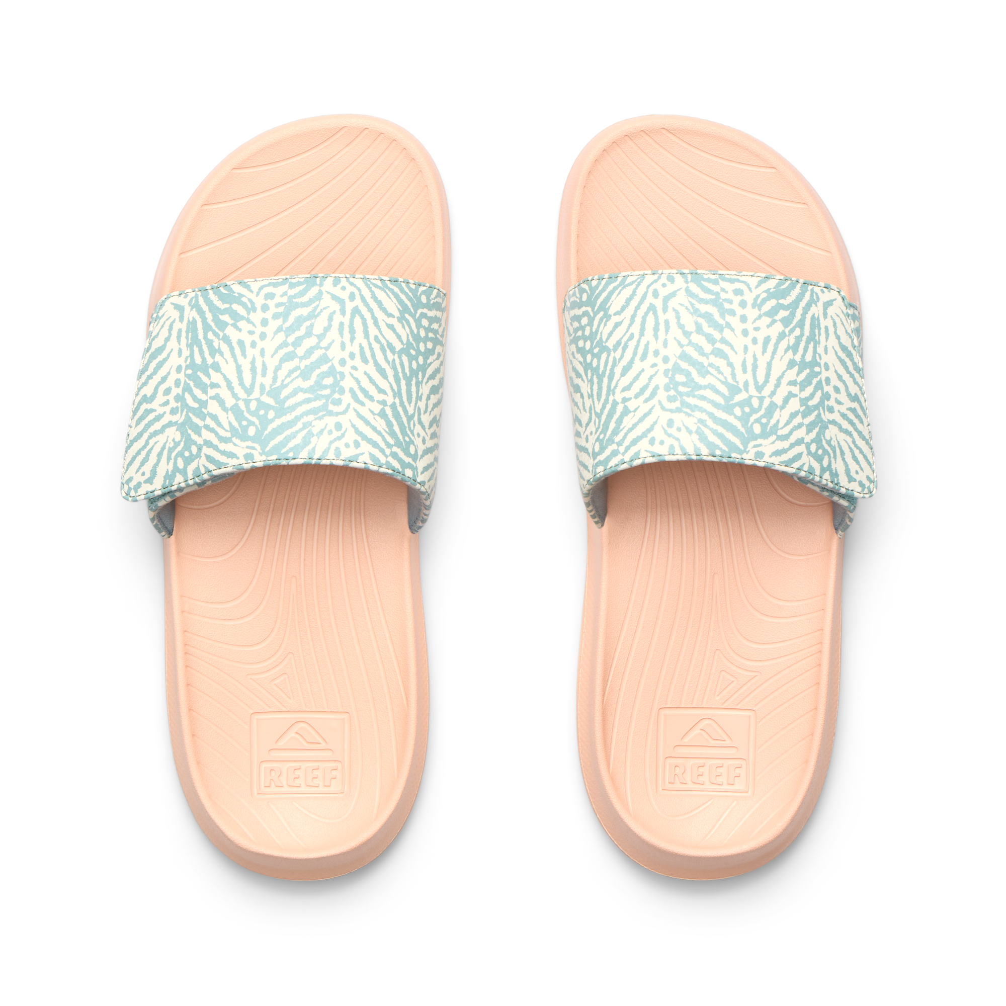 Reef Kids Salty Girls Slide Blue Haze 13 C