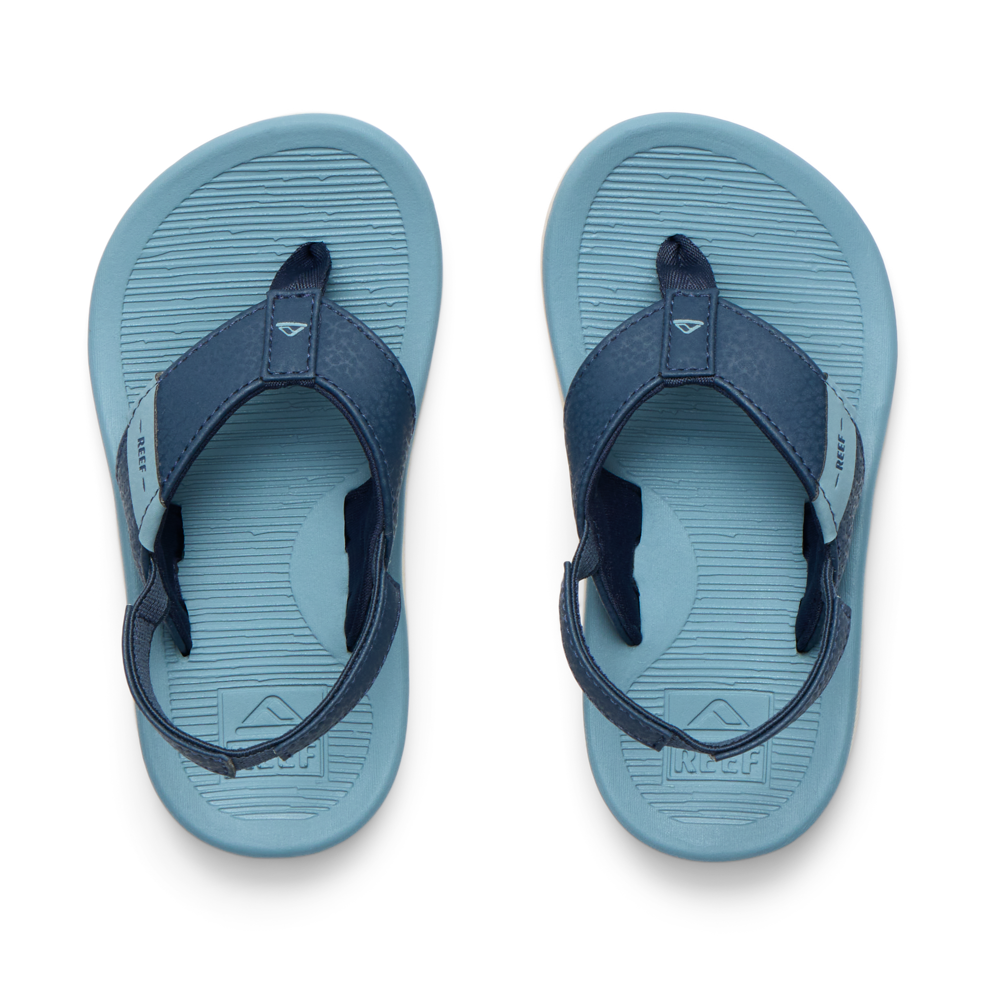 Reef Little Santa Ana Boys Sandal Blue-Faded Blue 3 C