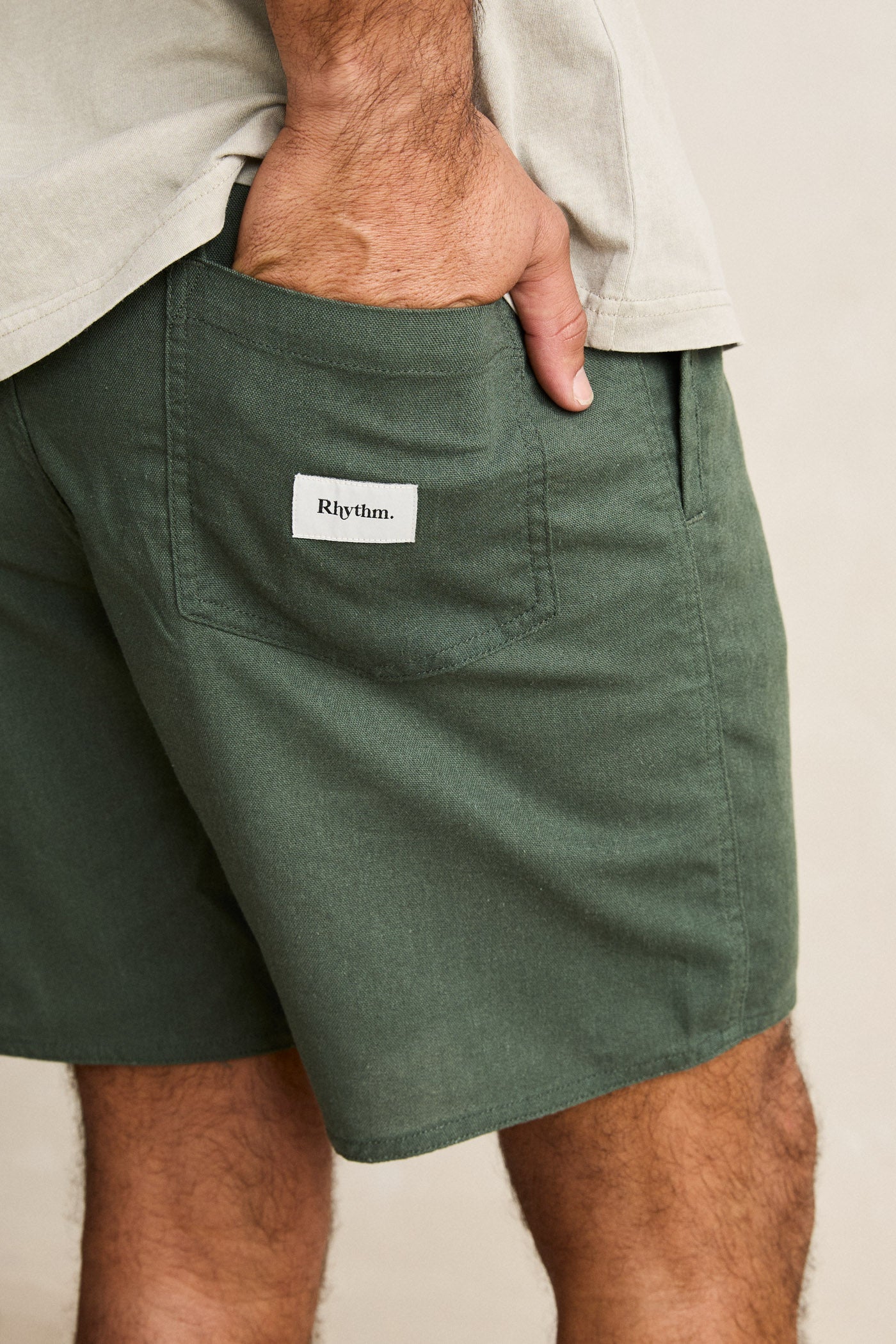 Rhythm Classic Linen Jam GRN-FOREST GREEN 36