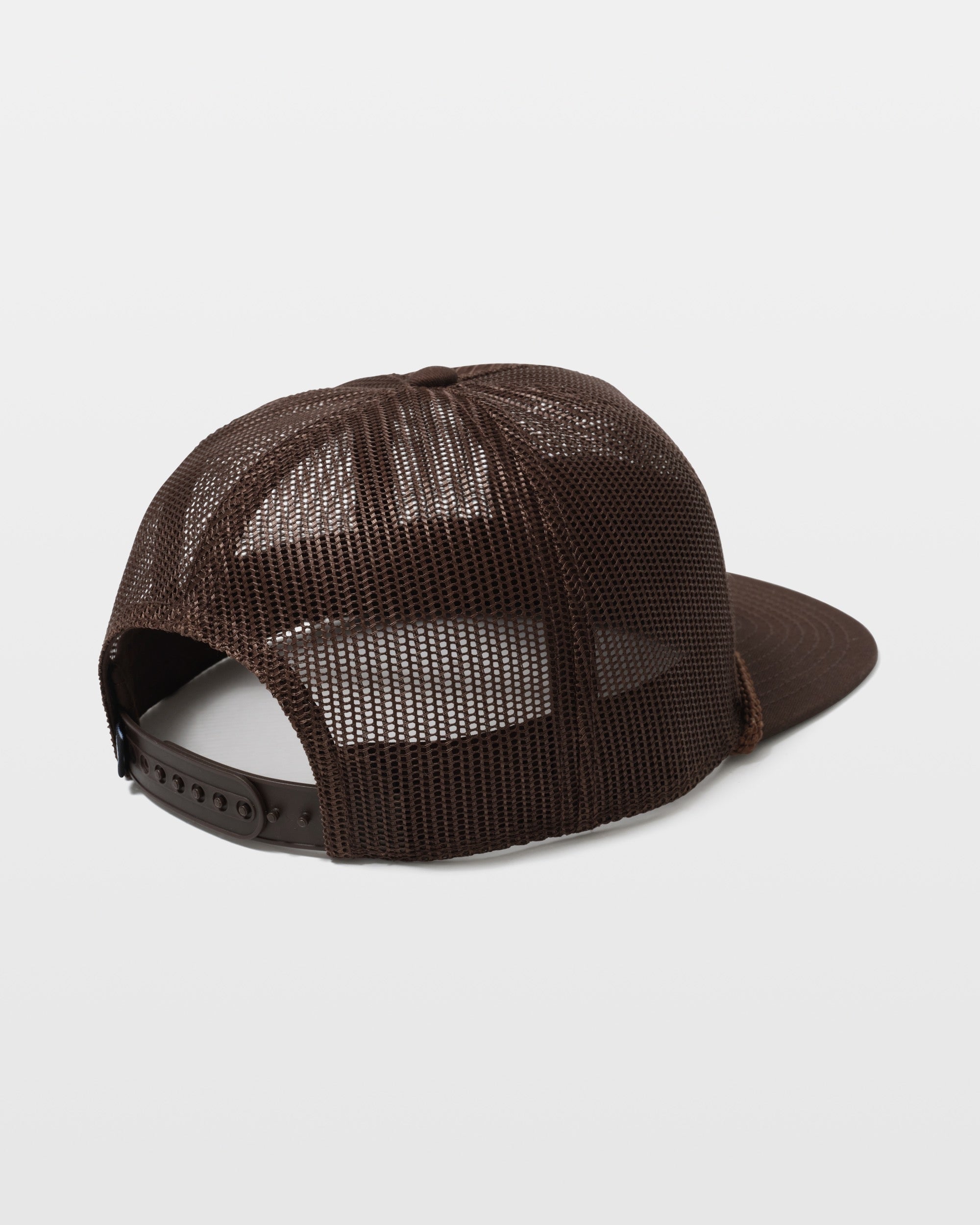 VOLCOM MEN'S HOT MESH TRUCKER DBR-DKBROWN ONESZ