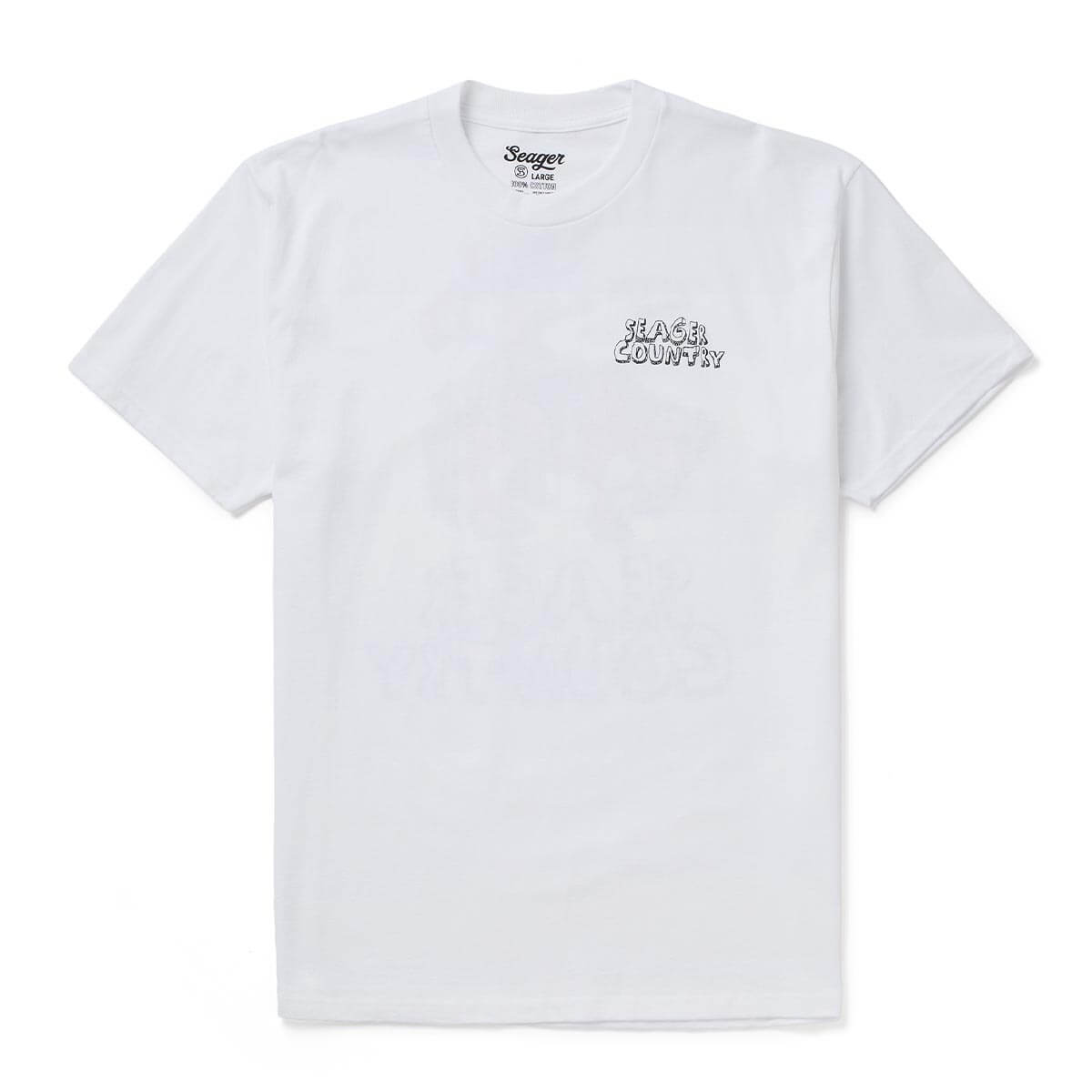 Seager Donde Tee White XL
