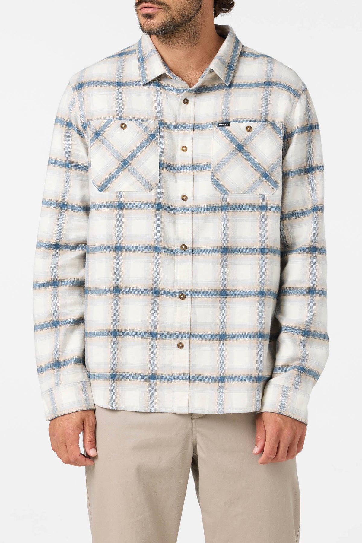 O'Neill Coastline Flannel Shirt TOFU M