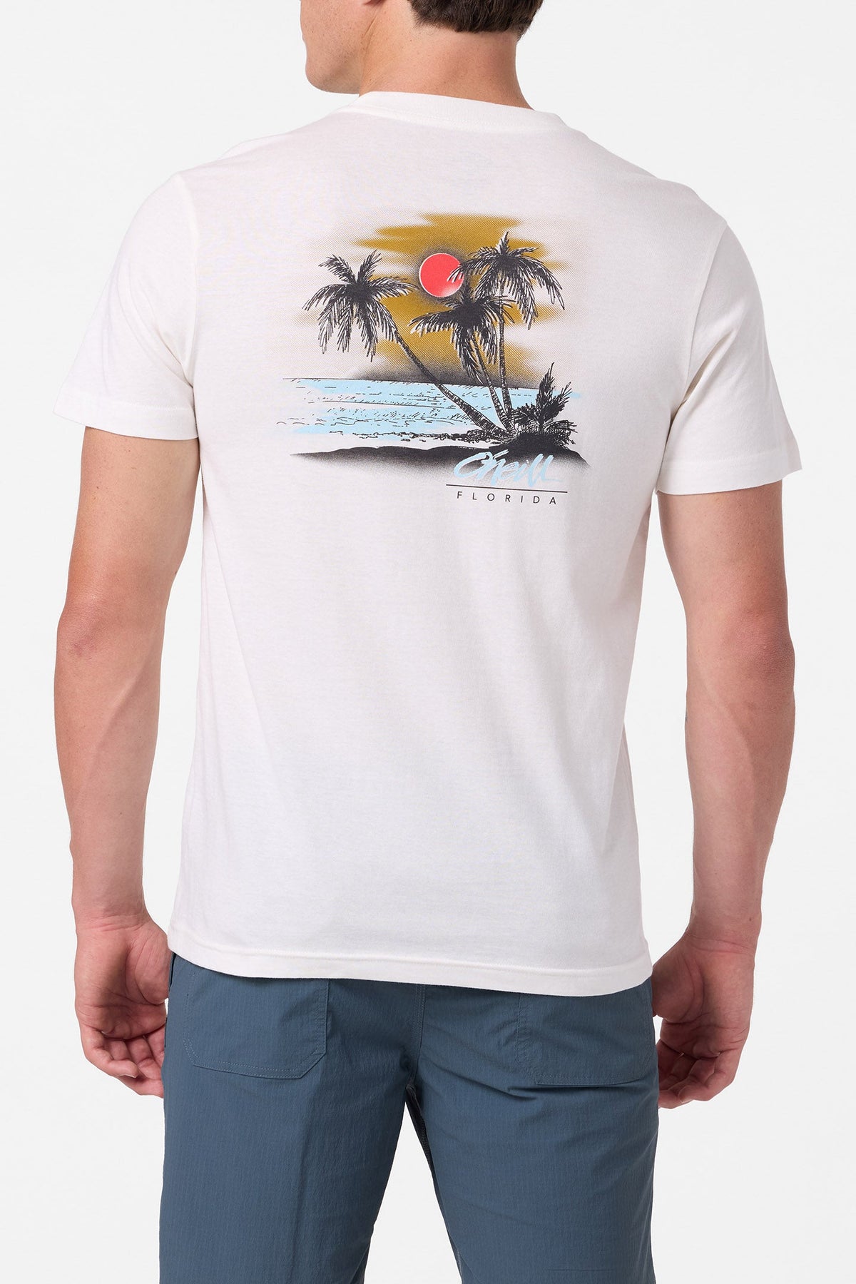 O'Neill Tropics Florida Classic SS Tee Shirt TOFU XXL
