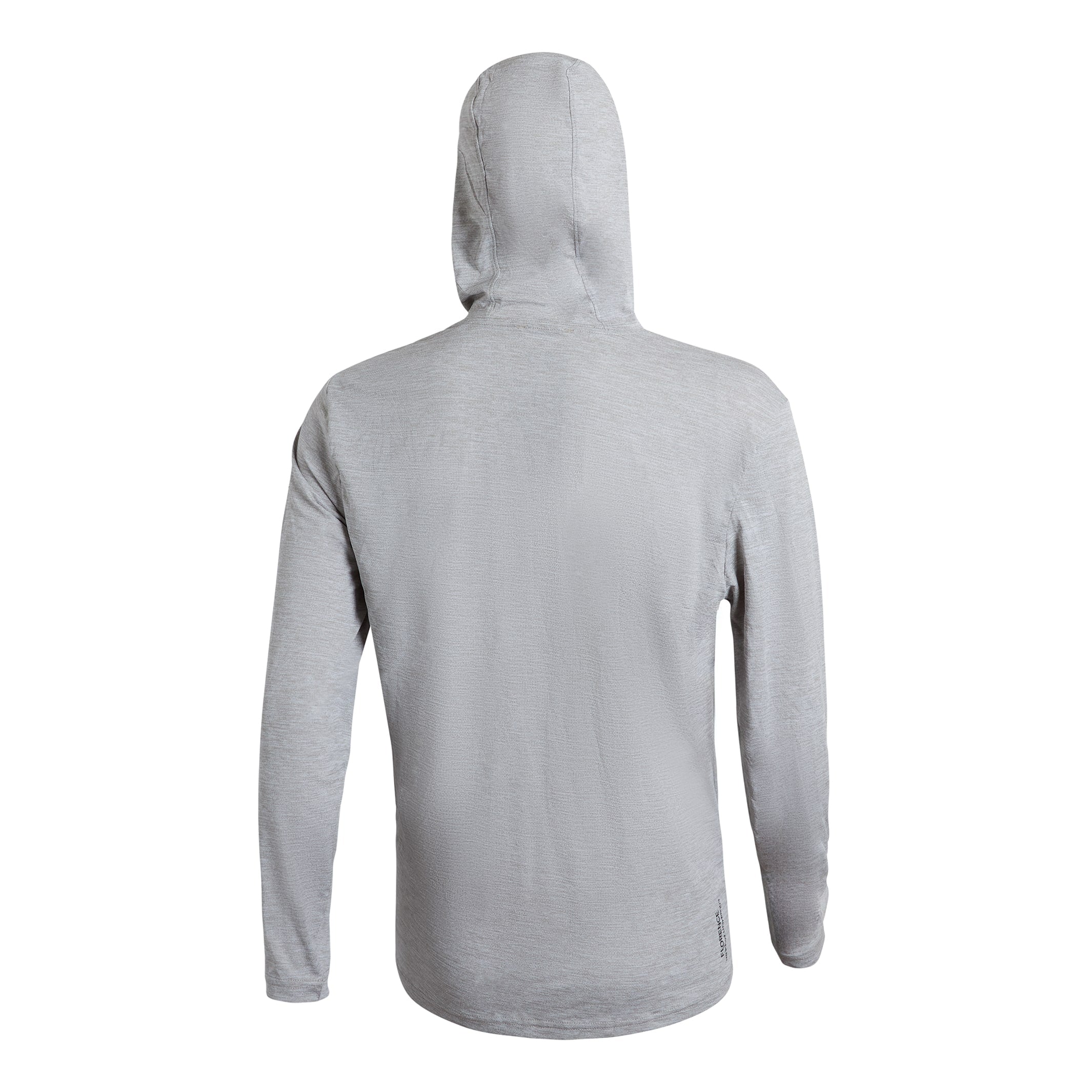 Florence Marine X Airtex Long Sleeve Hooded Shirt LHG-Light Heather Grey S