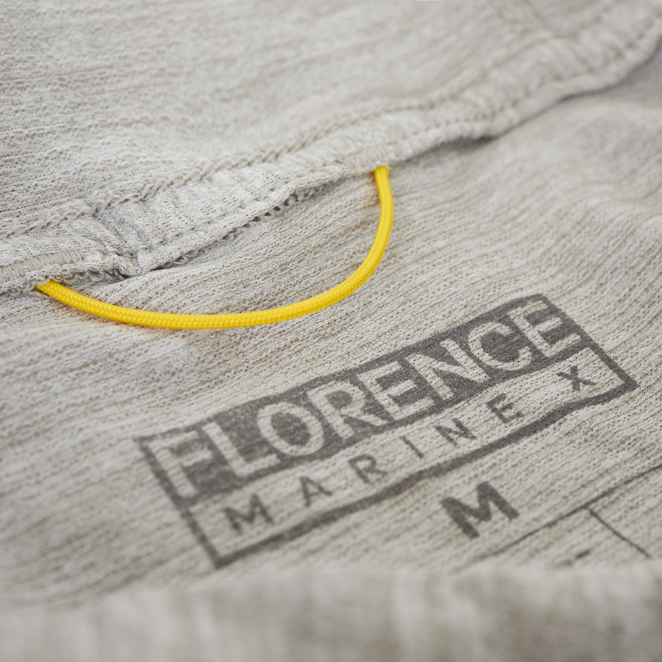 Florence Marine X Airtex Long Sleeve Hooded Shirt HVK-Heather Vintage Khaki M