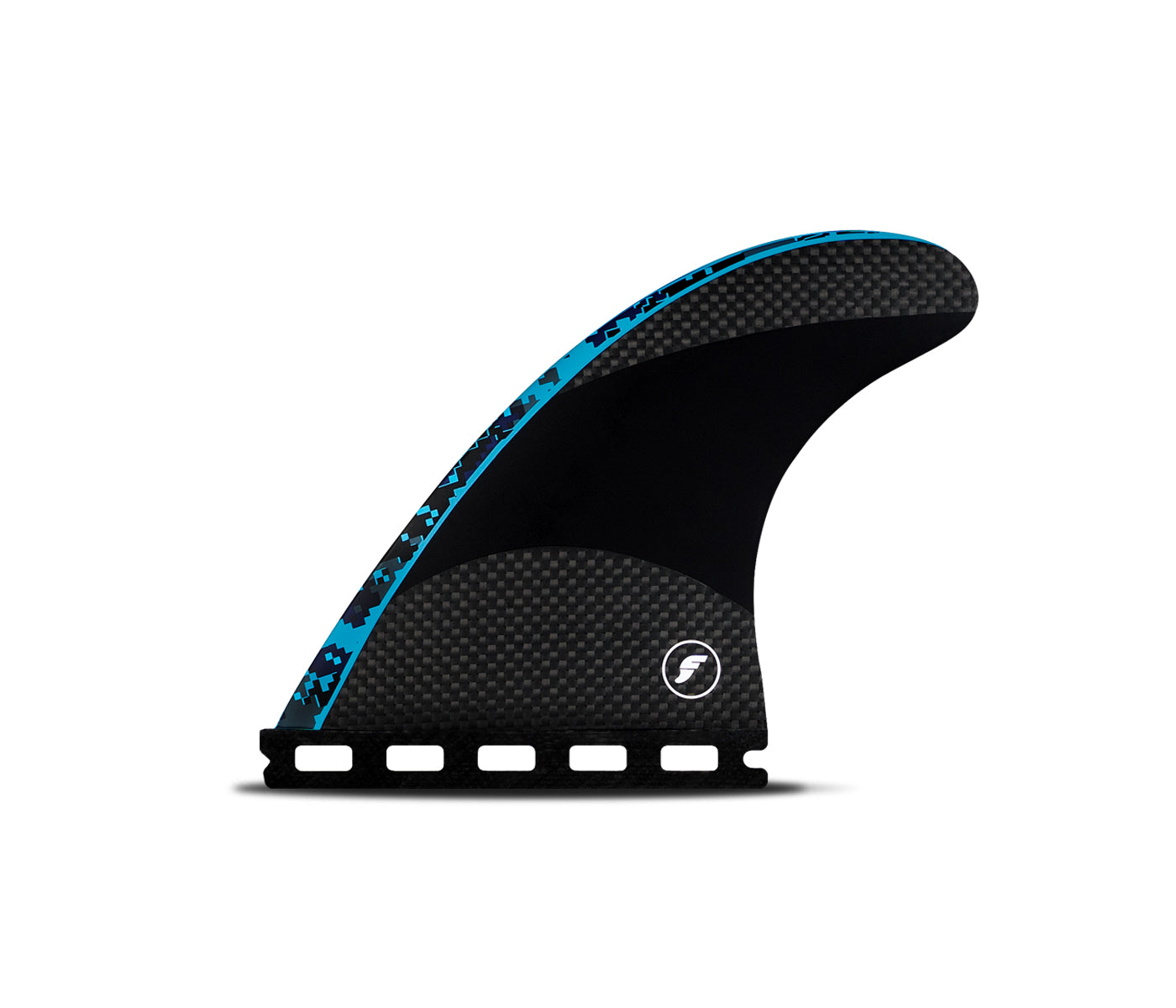 Futures Fins JJF-2 Techflex Thruster Fin Set Digi Blue S