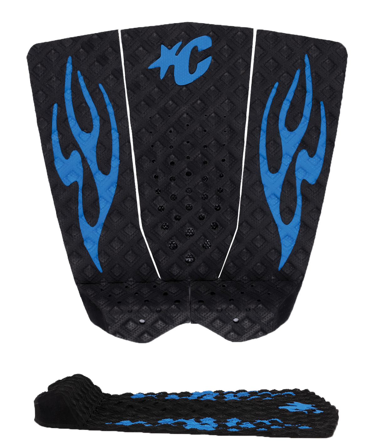 Creatures of Leisure Griffin Colapinto Lite EcoPure Traction Pad Black Cobalt Flames