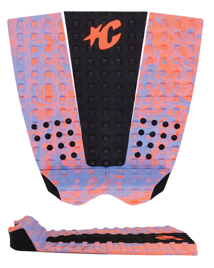 Creatures of Leisure Italo Ferreira Lite EcoPure Traction Pad Purple Haze Swirl Black