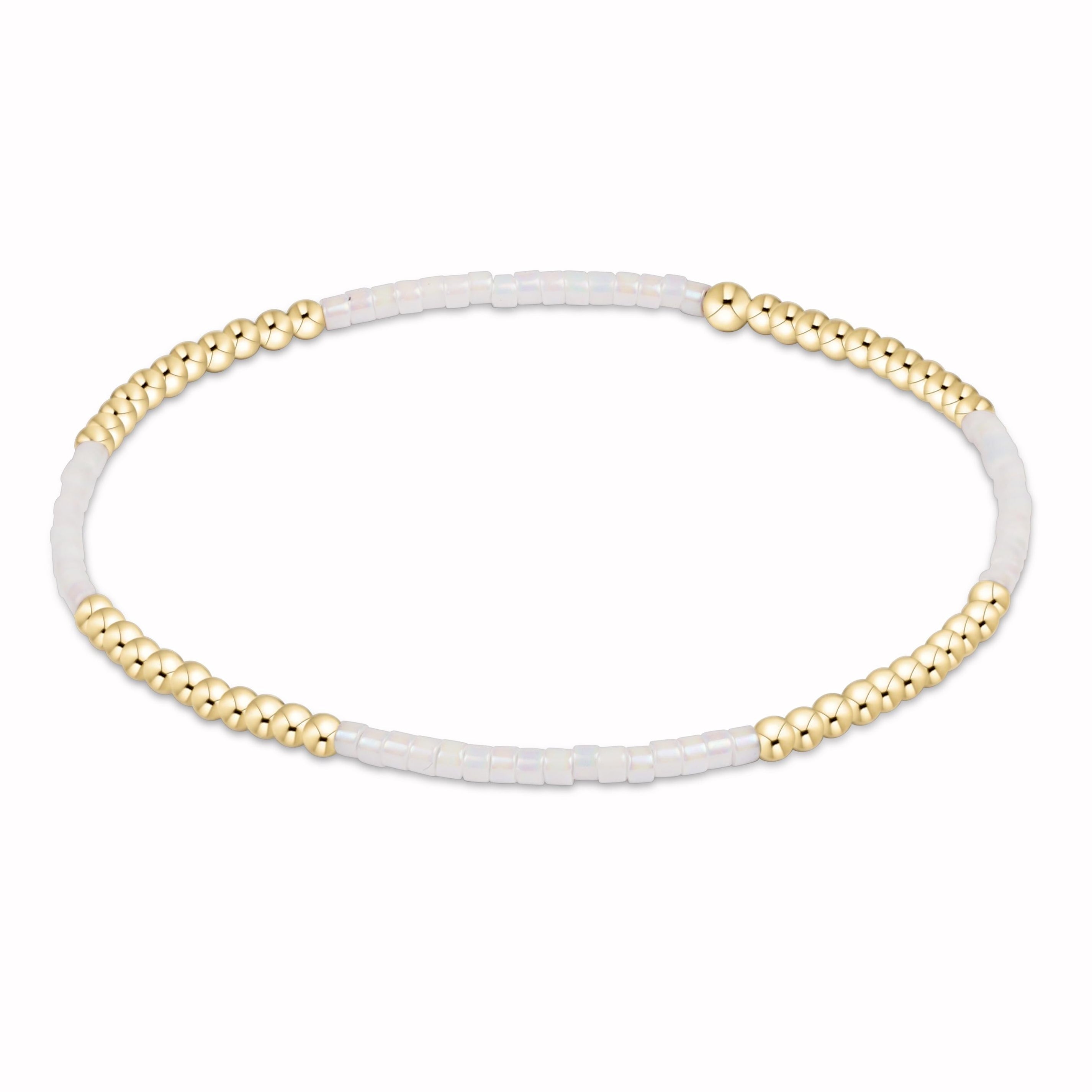 Enewton Hope Bracelet 2mm Blissful Silky White