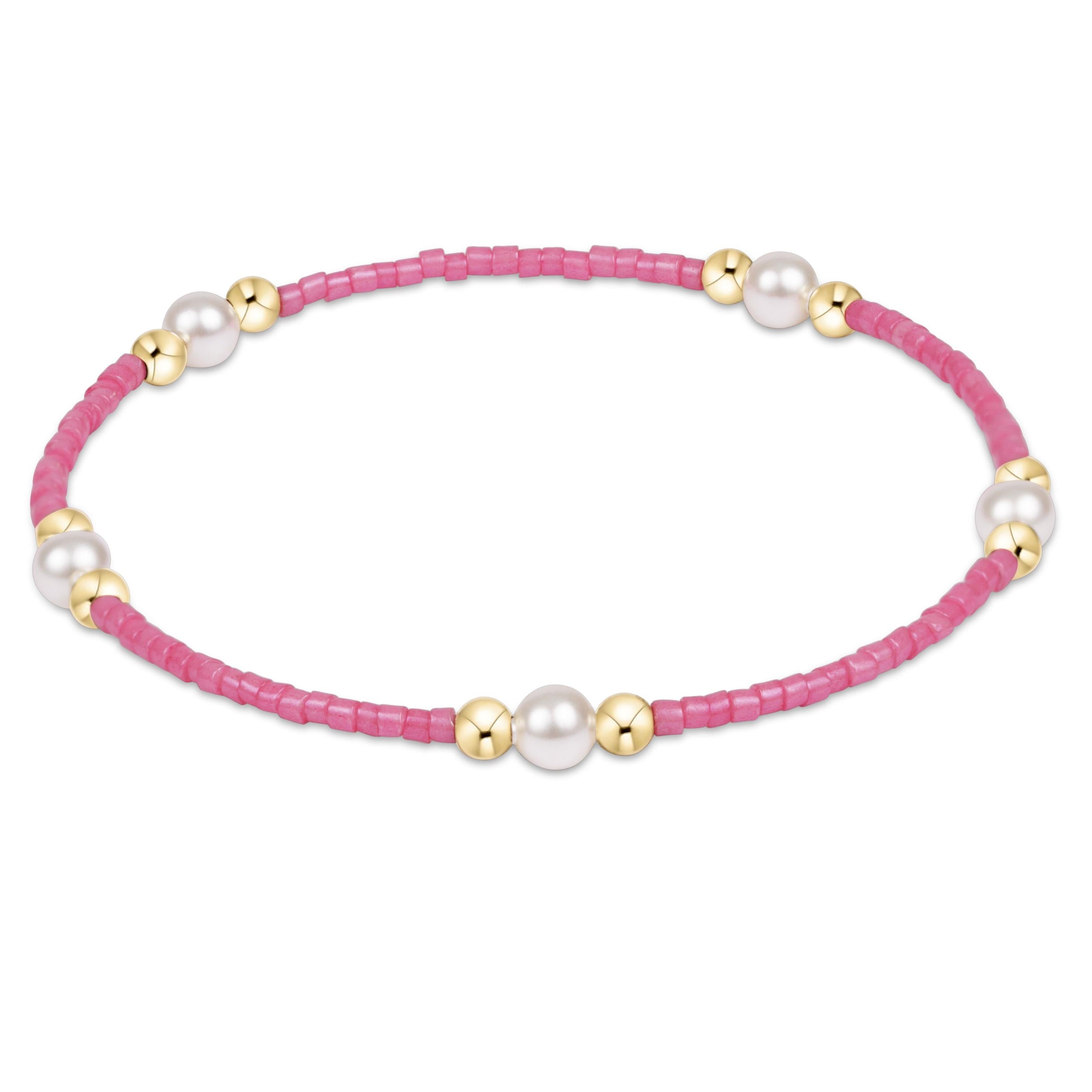Enewton Hope Purpose Bracelet 2mm Pearl Bubblegum