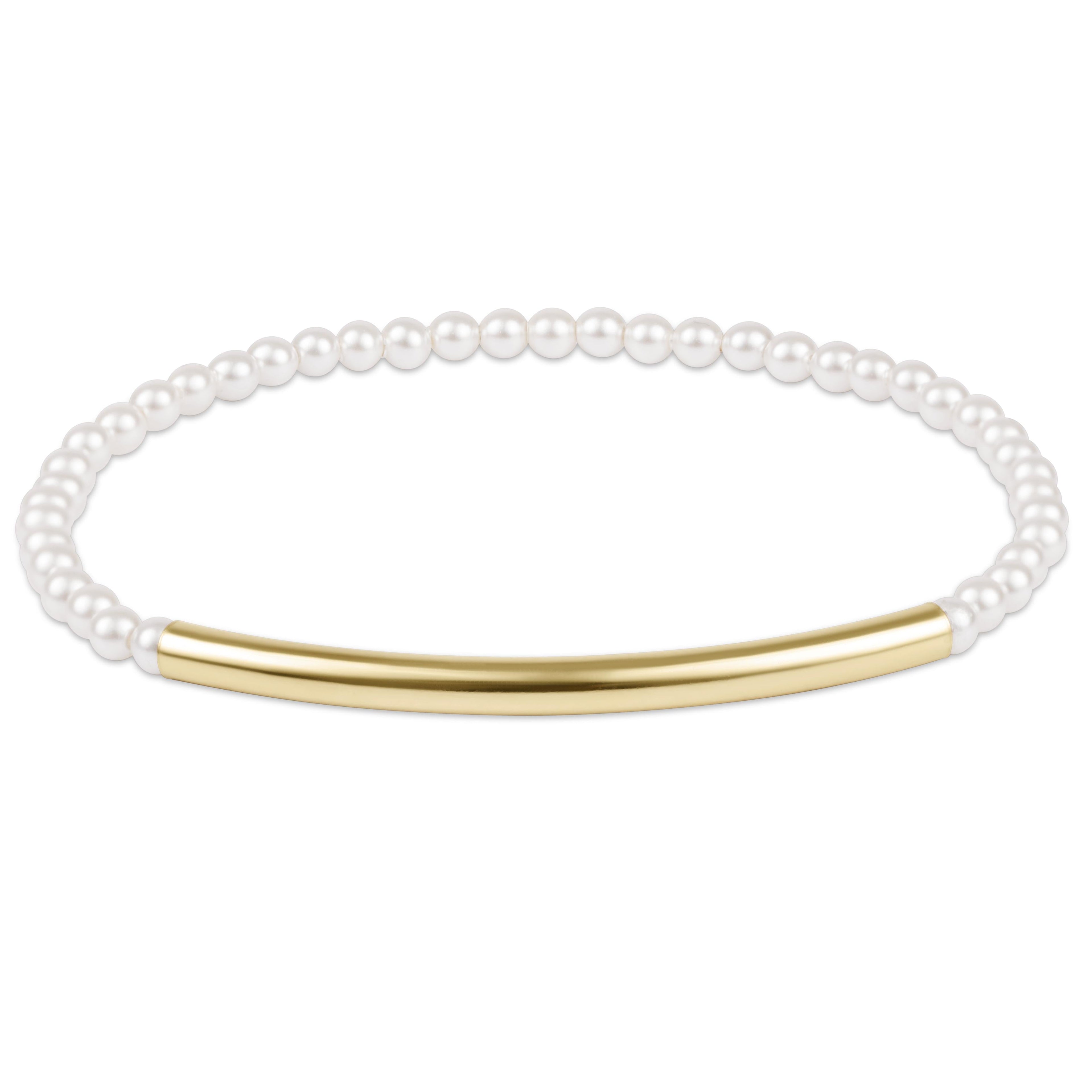 Enewton Classic Pearl Beaded Bracelet BlissBarSmooth 3mm