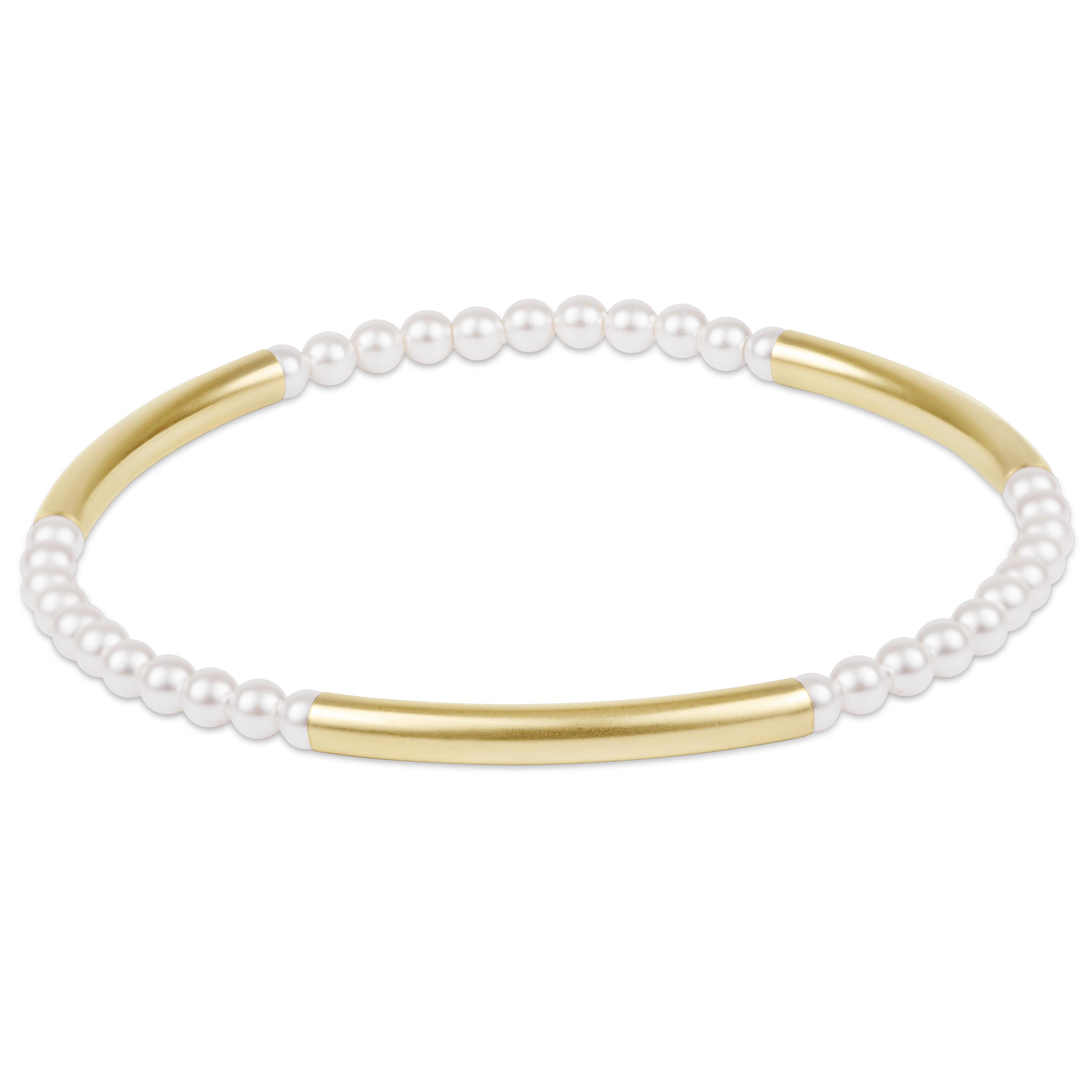 Enewton Classic Pearl Beaded Bracelet BlissBarPattern 3mm