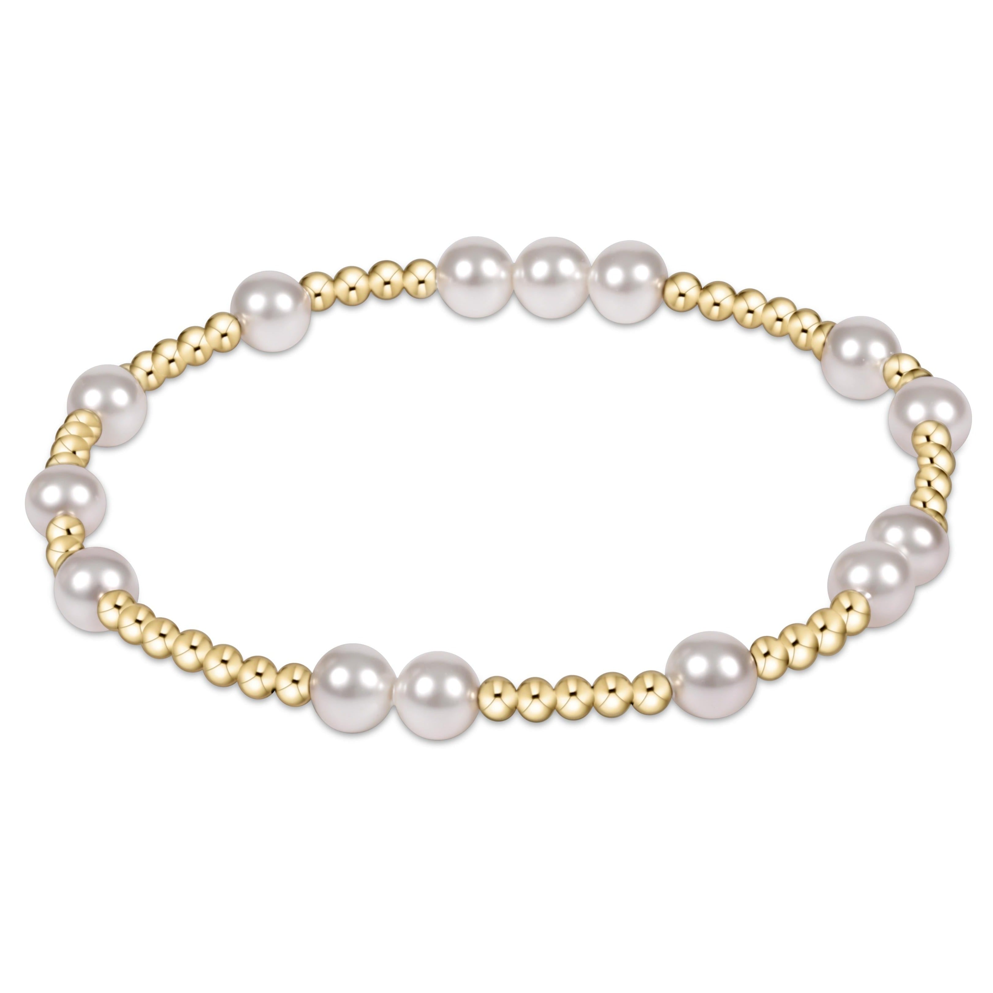 Enewton Classic Pearl Beaded Bracelet HopeUnwritten 6mm