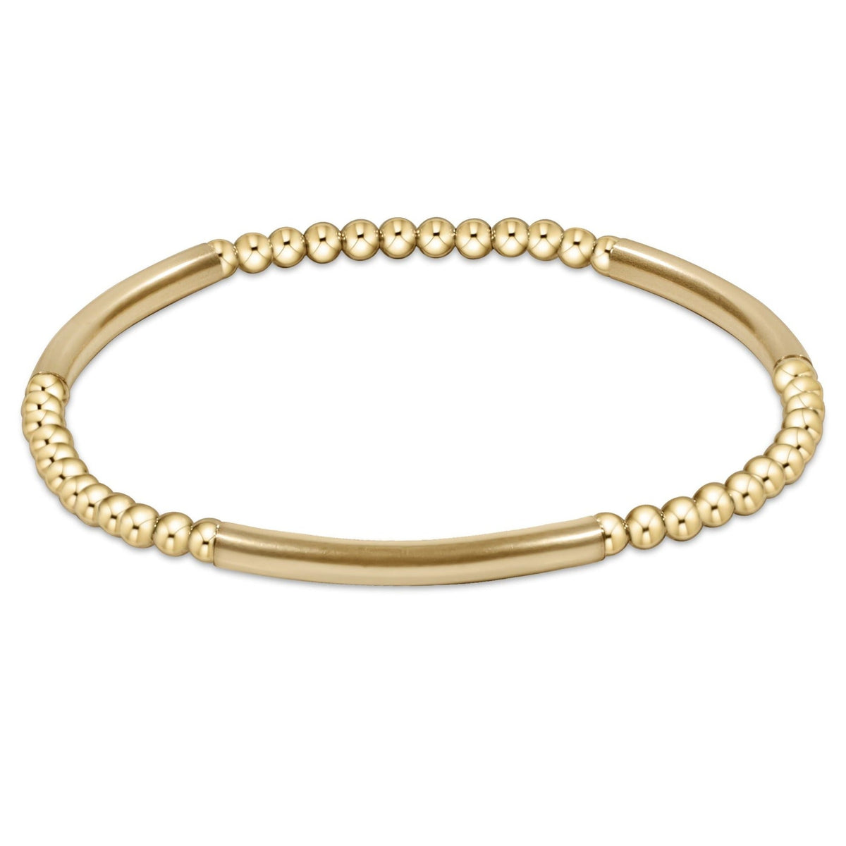 Enewton Gold Special Bracelet BlissBarPattern 3mm