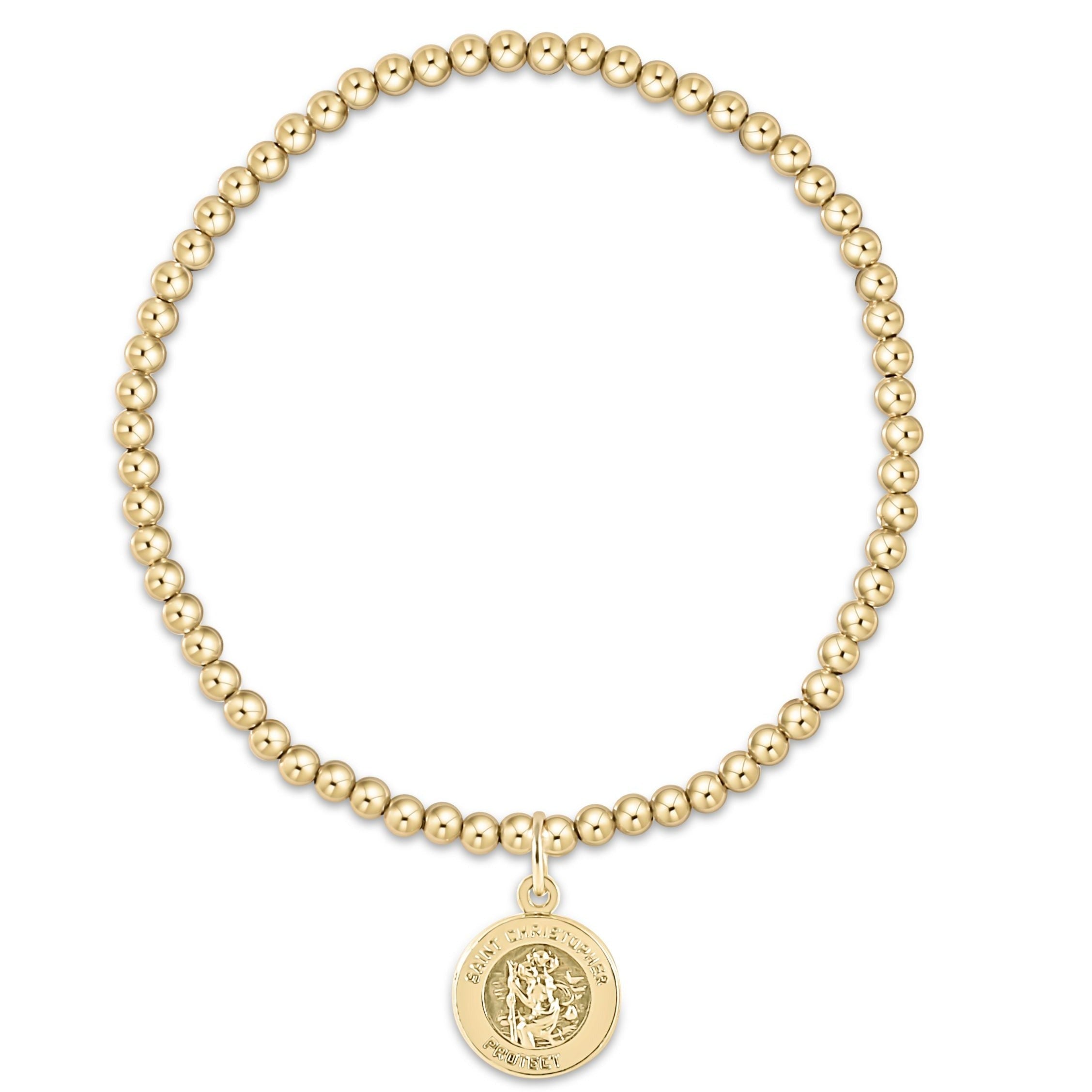 Enewton Classic Gold Bracelet ProtectionGoldDisc 3mm